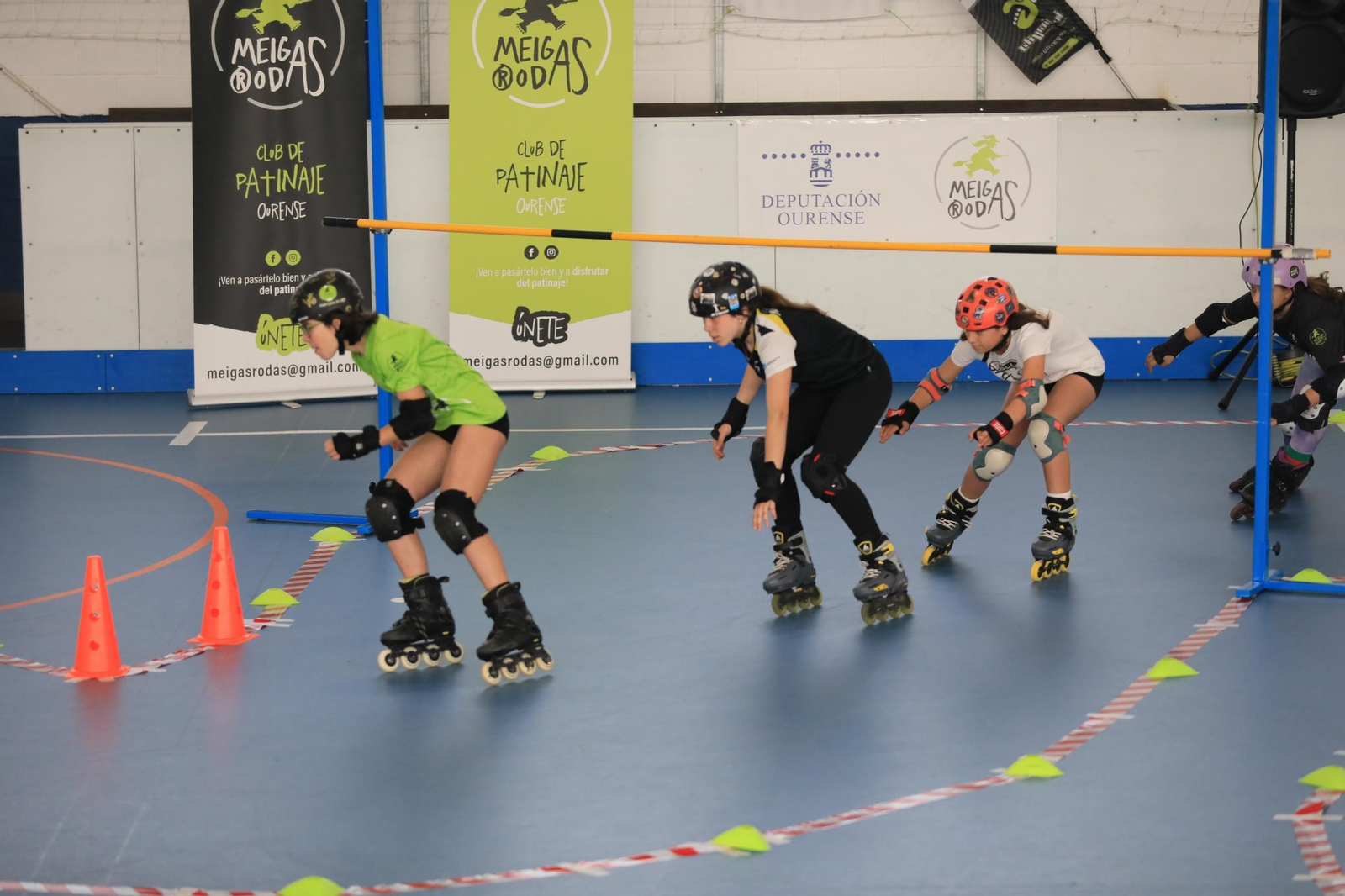Galería | A Carballleira disfruta de una gran jornada la Liga Gallega Freestyle de patinaje, en imágenes