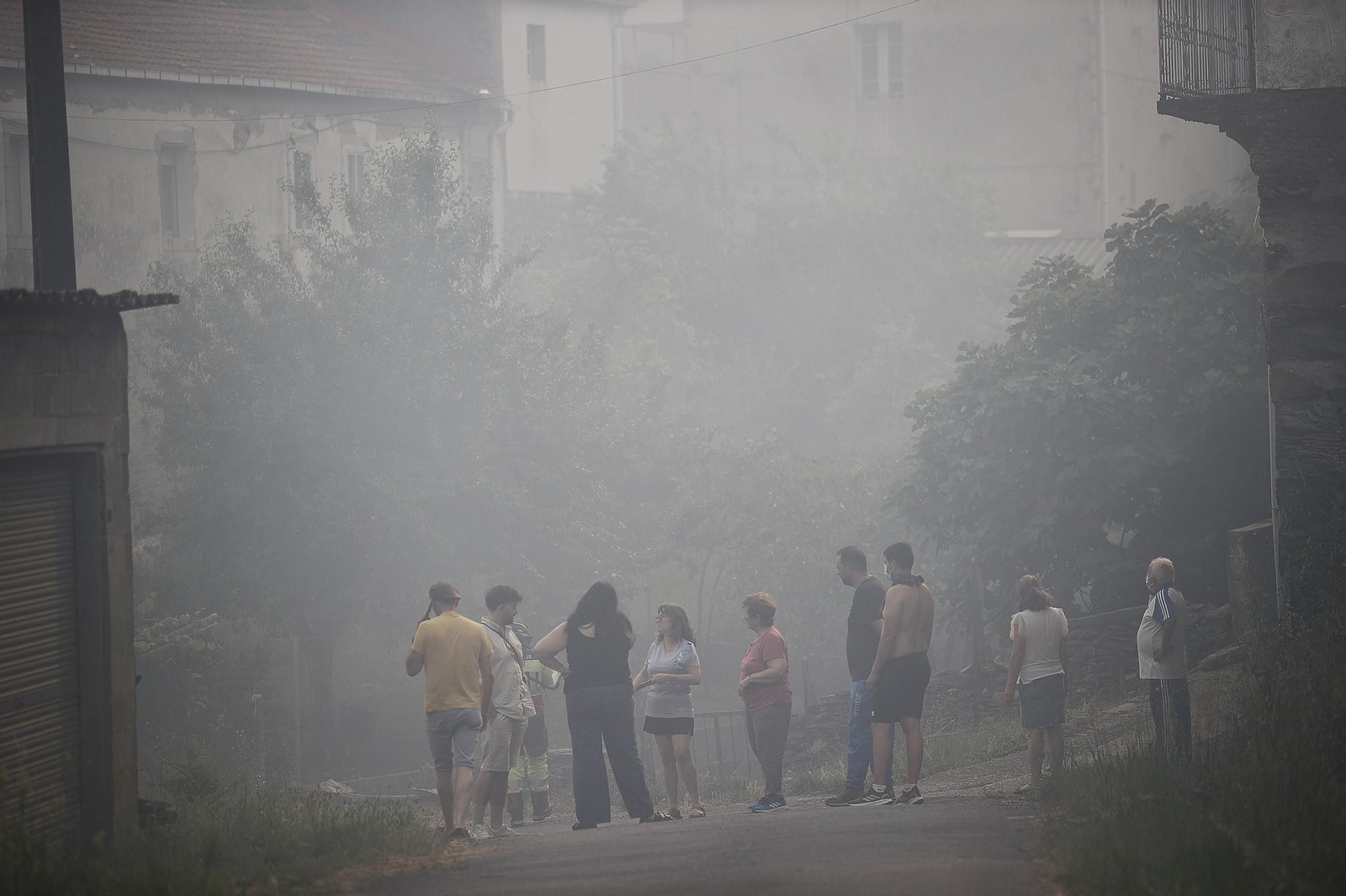 Galería | El primer gran incendio de la provincia en 2026 cerca Boborás