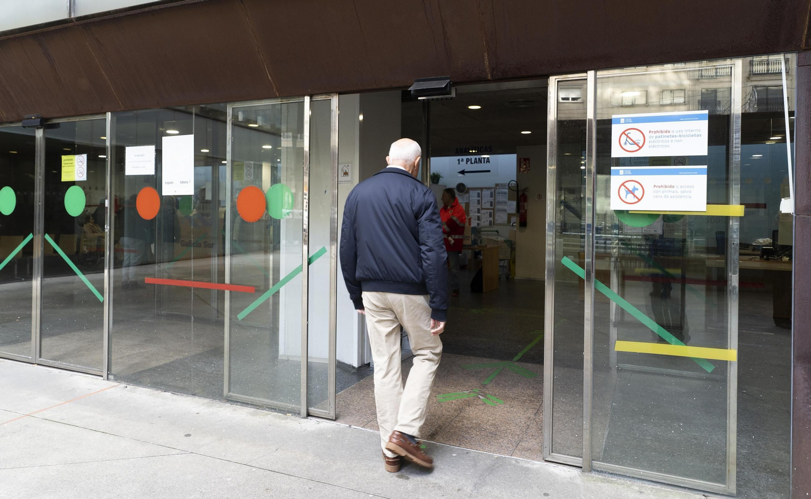 El centro de salud de Rosalía Castro es uno de los participantes.