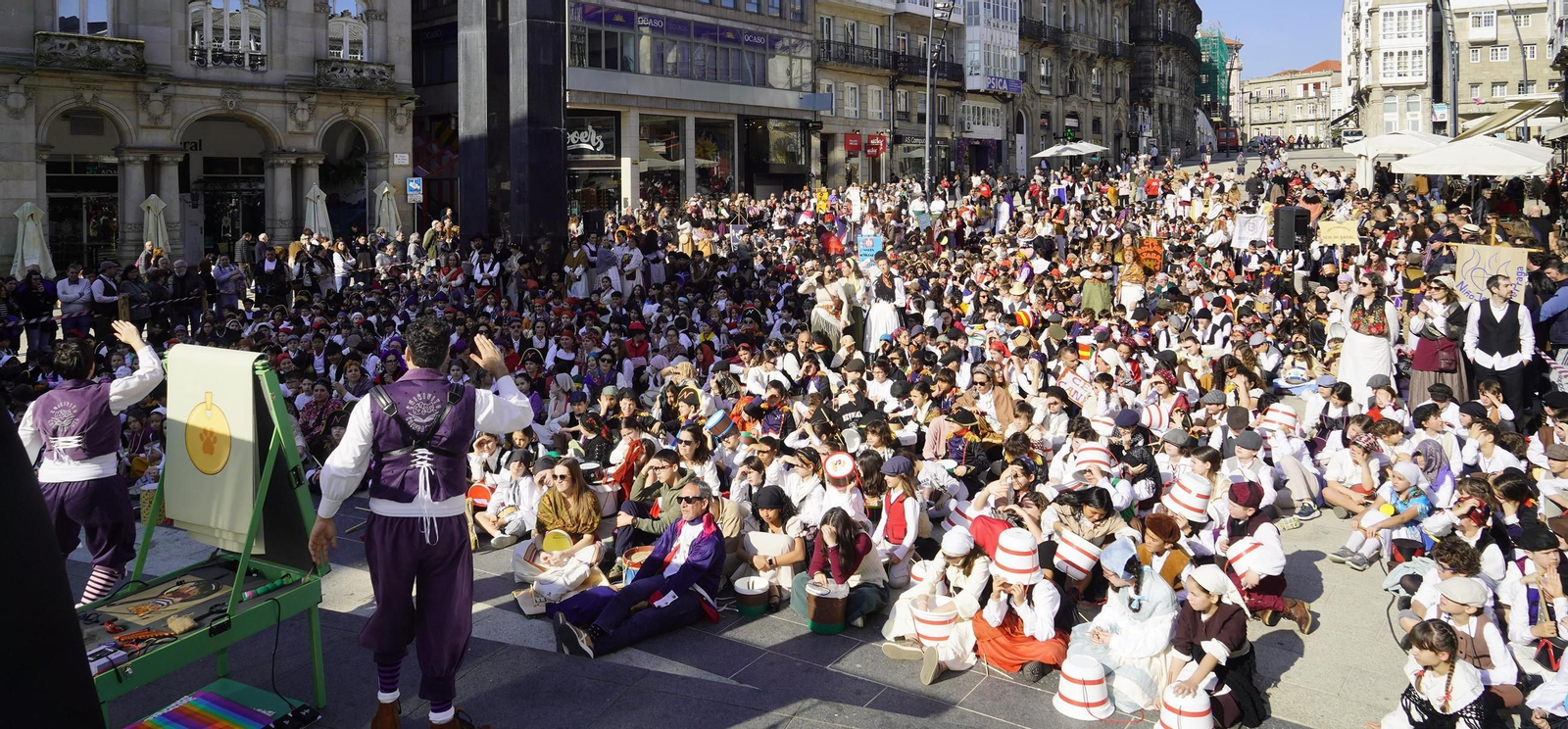 Galería | La Reconquistiña congrega a más de 2.000 escolares
