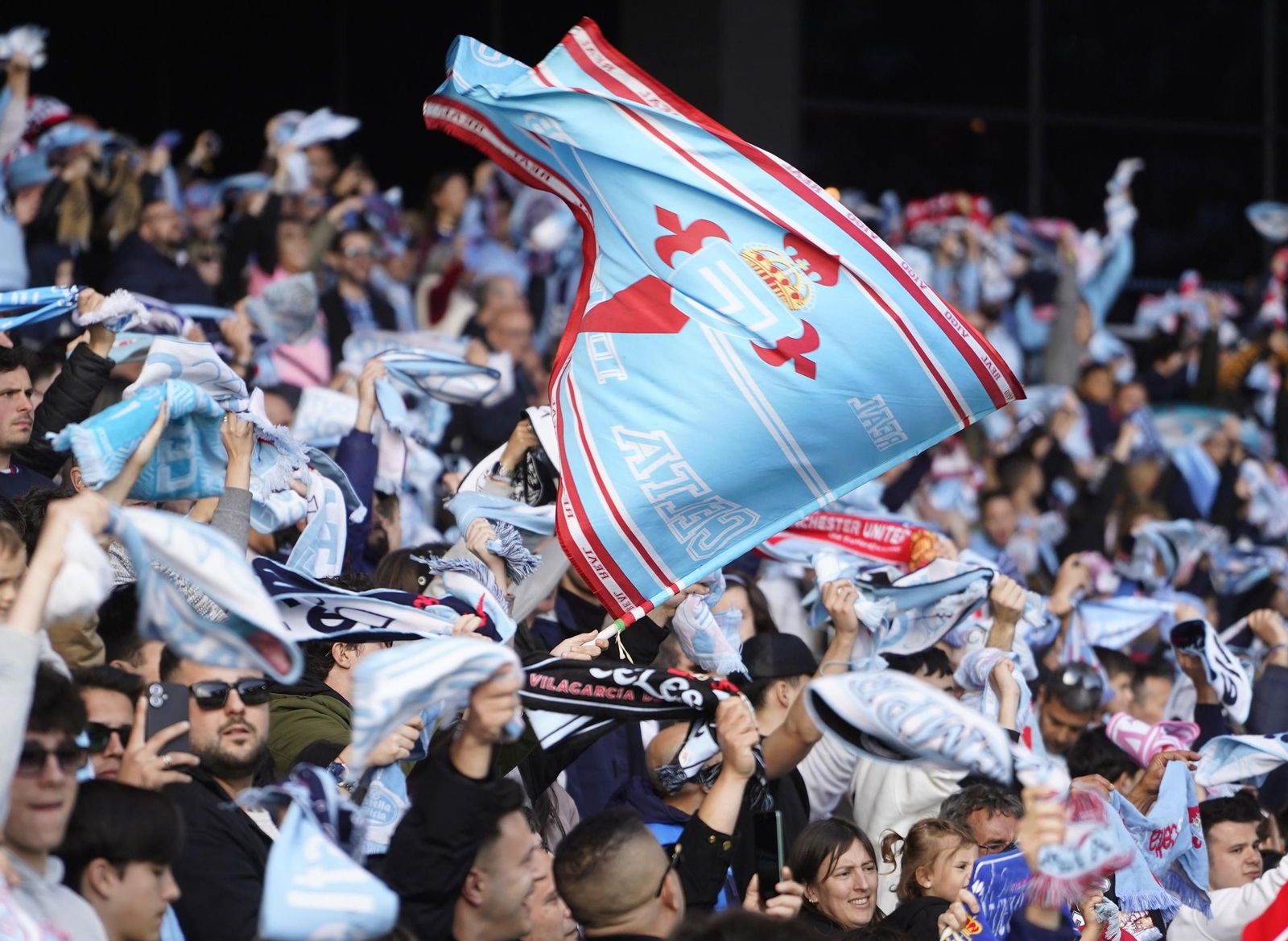 Galería | El partido entre Celta y Oviedo, en imágenes