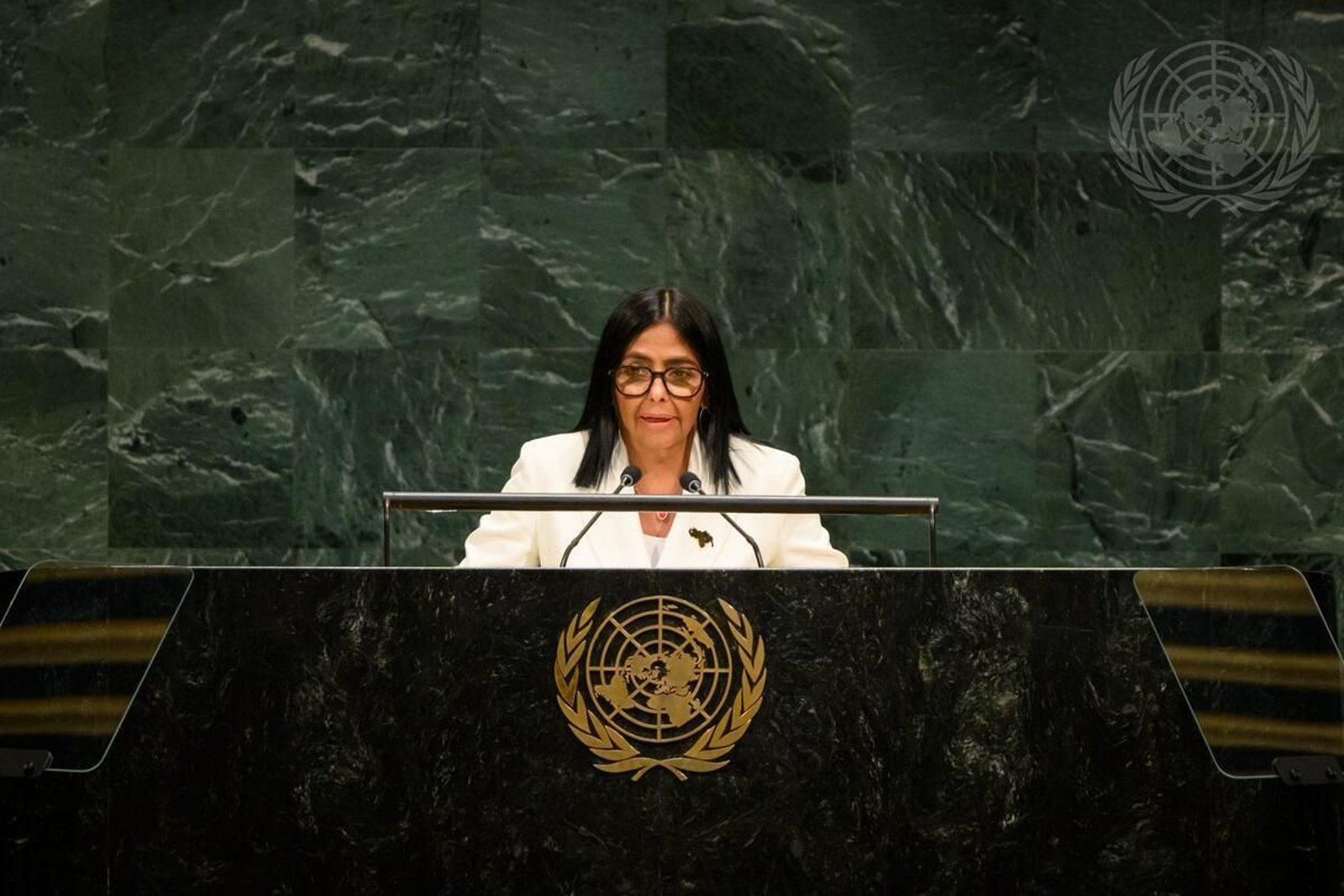 La presidenta de Venezuela, Delcy Rodríguez