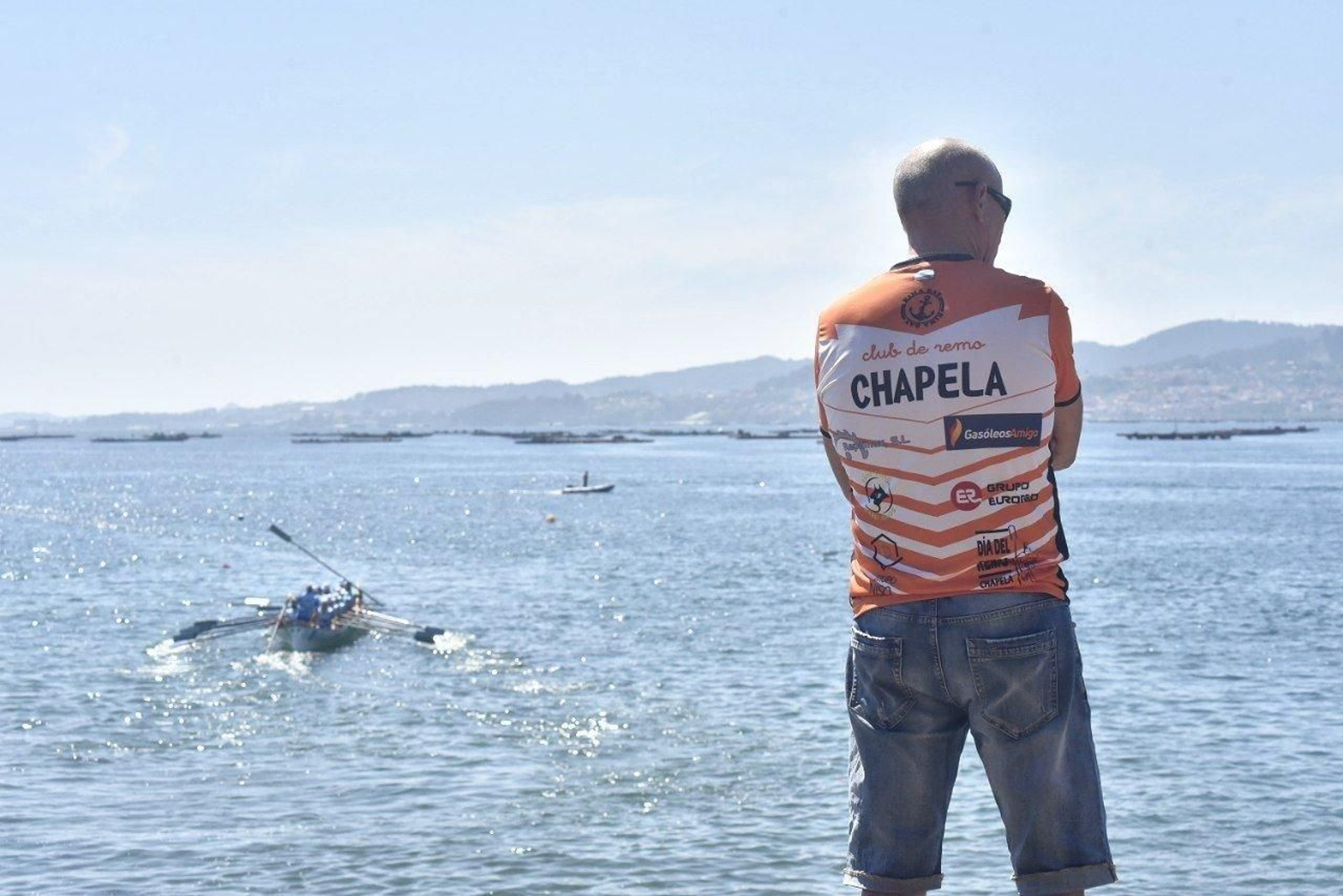 Traiñeiras en Redondela.