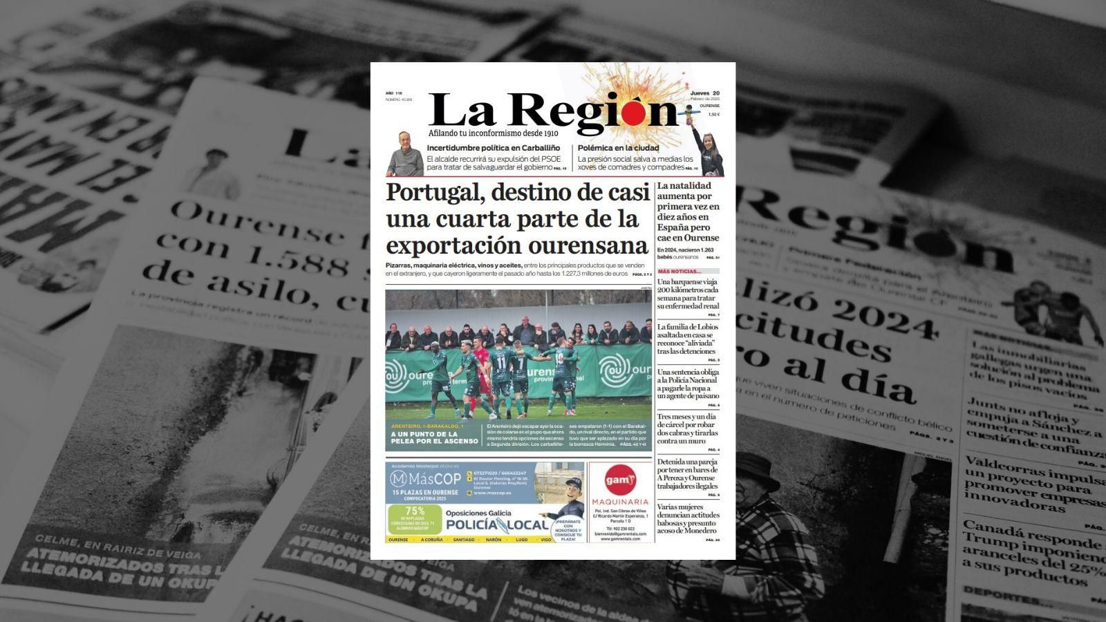 La portada de hoy