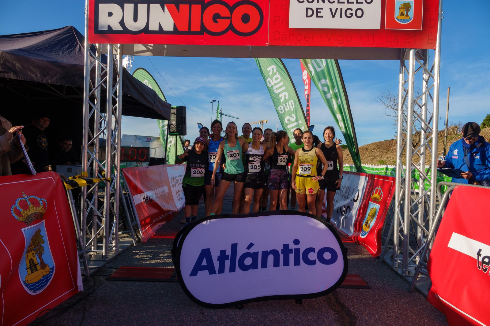Galería | Pequeños y grandes disfrutan la Milla Cidade de Vigo con +Deporte Atlántico