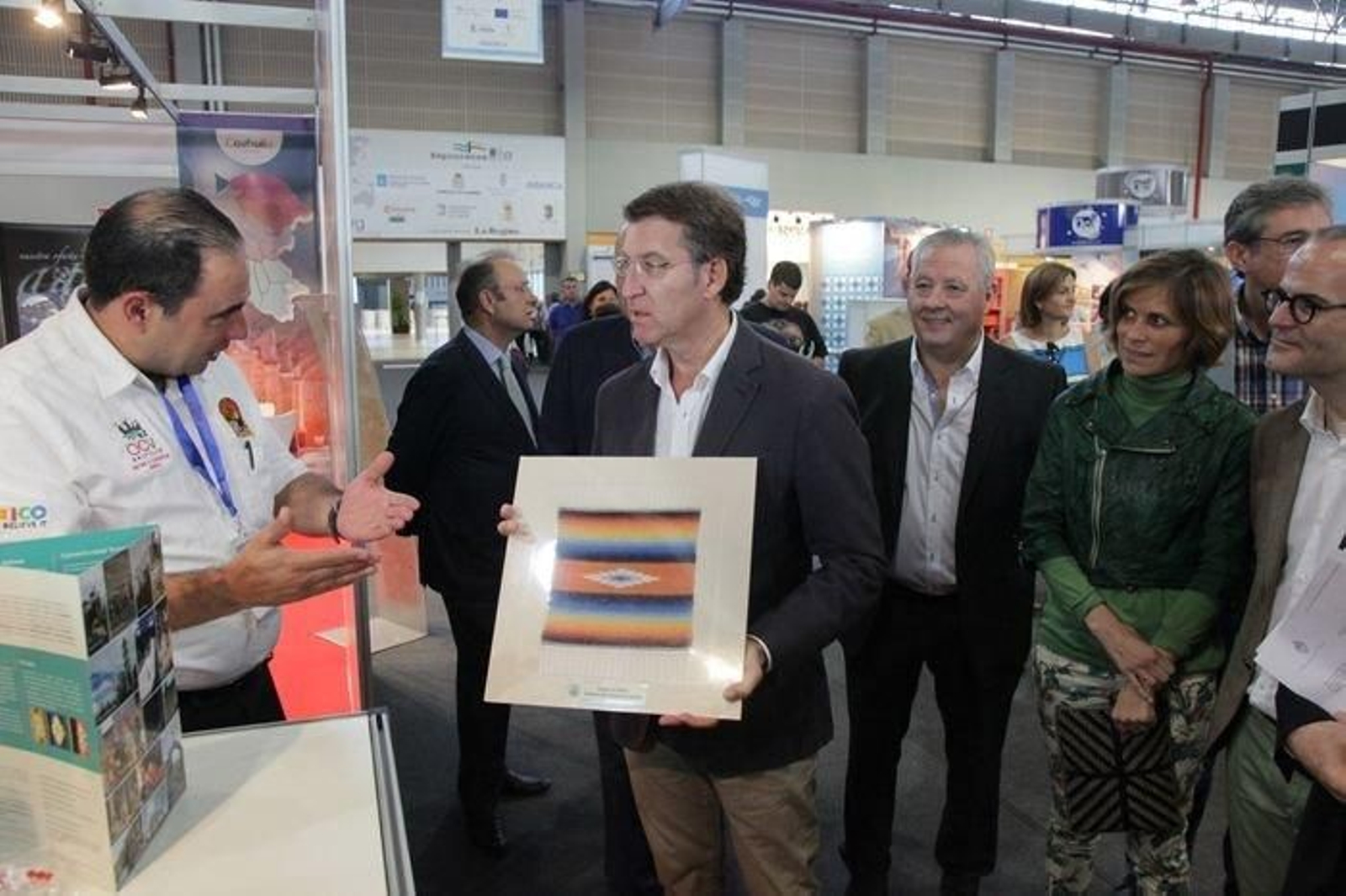 Ourense. 26-09-2015. Termatalia, visita de Feijóo. Paz