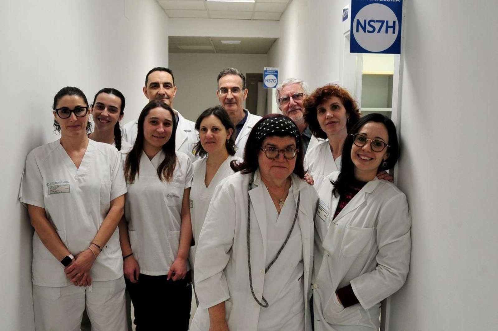 Parte del servicio de Dermatología del CHUO