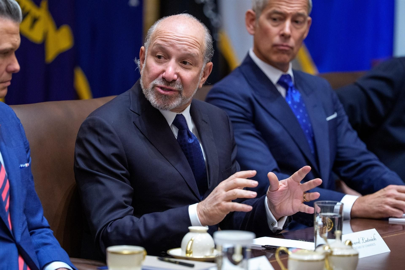 El secretario de Comercio de EE.UU., Howard Lutnick