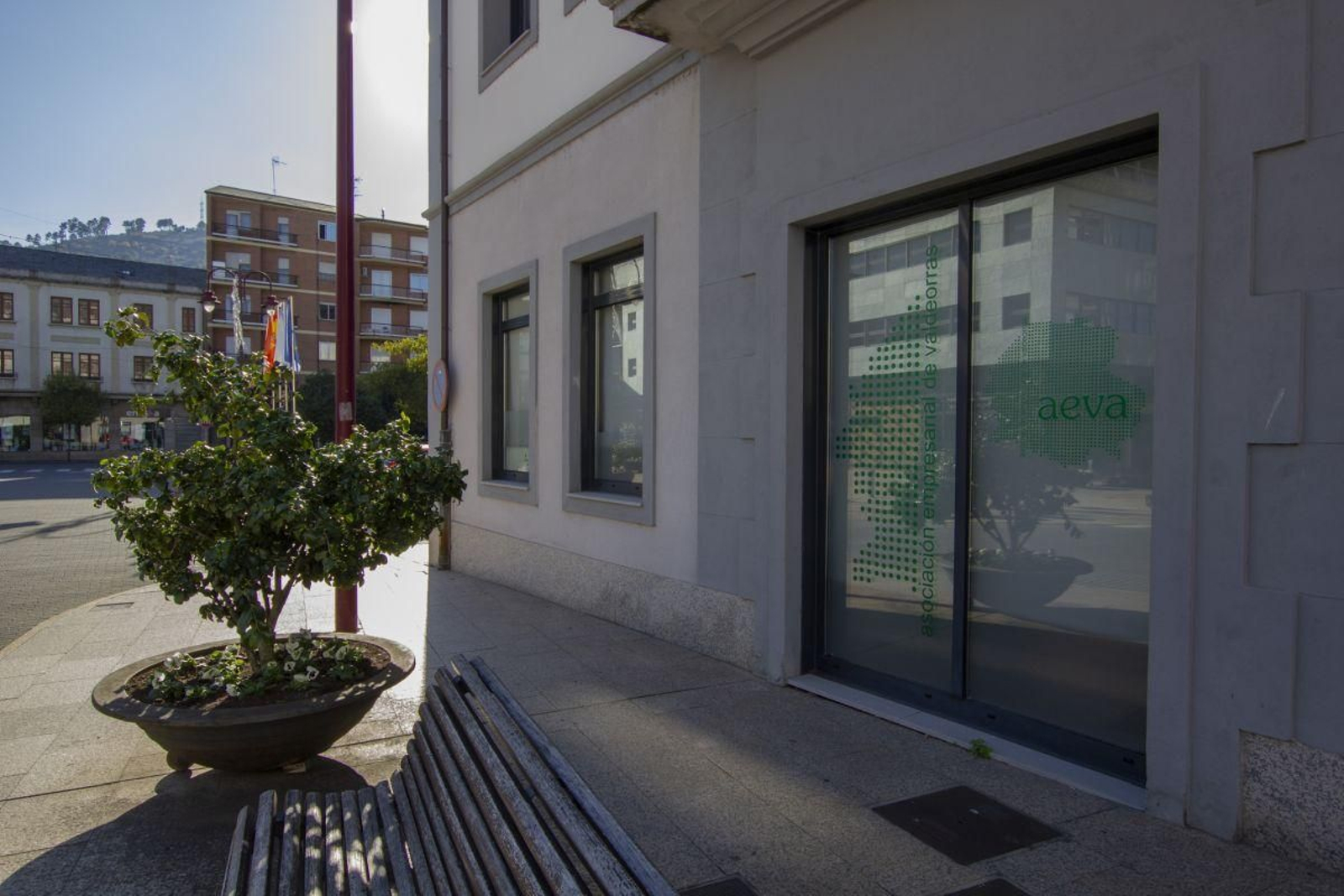 Instalaciones de la Asociación Empresarial de Valdeorras, en O Barco.