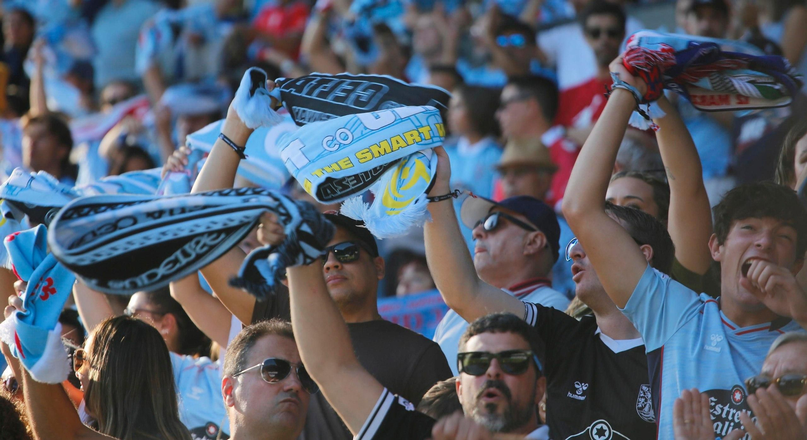 Galería | El partido entre Celta y Racing de Santander, en imágenes