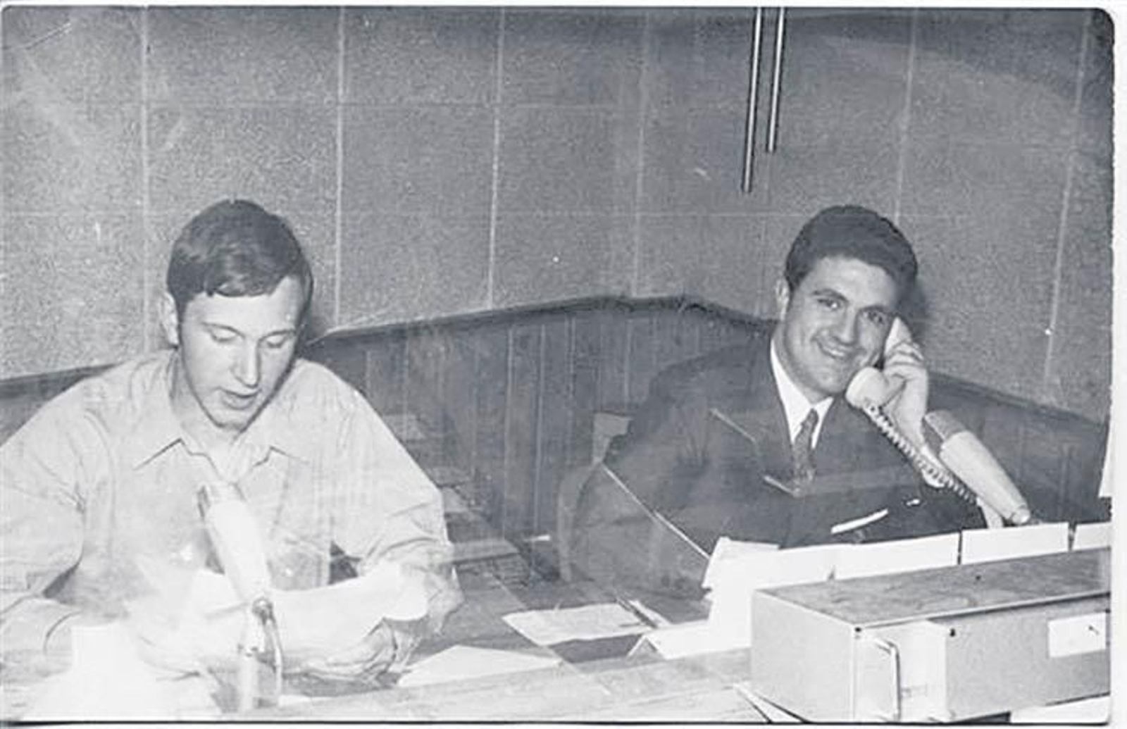 Con Carlos Cabaleiro, en Radio Popular.