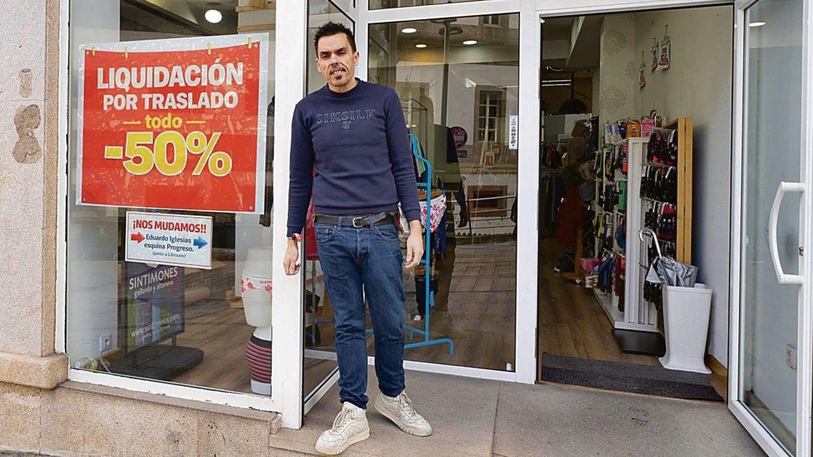Javier Barciela, gerente de Sintimones, que está liquidando antes de su traslado a Eduardo Iglesias.