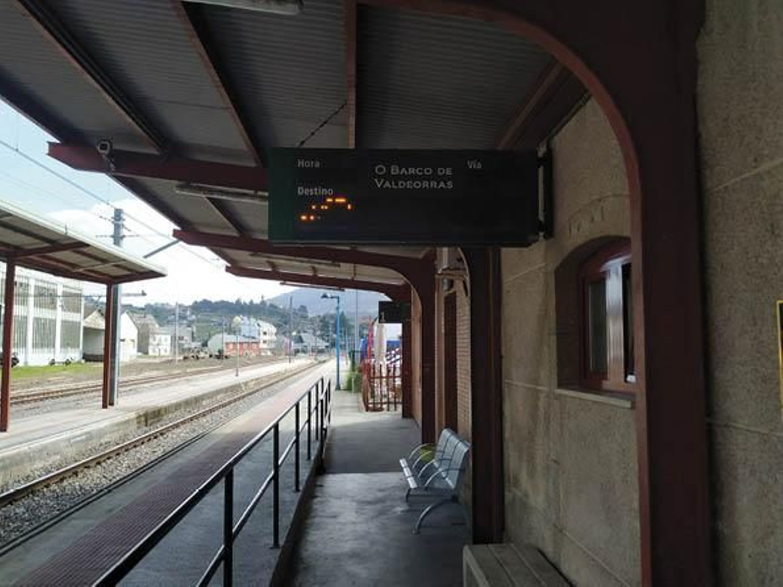 Estación de ferrocarril de O Barco de Valdeorras. (J.C.)