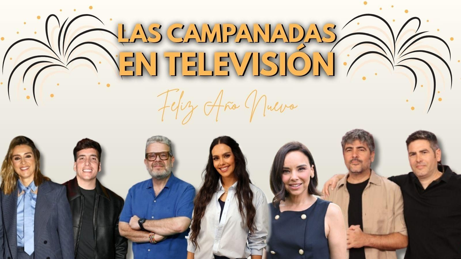 Las Campanadas de fin de año 2025: presentadores y cadenas de televisión