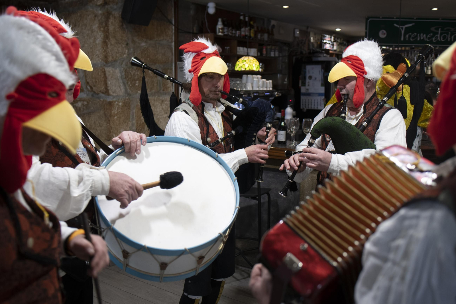 Galería | El sol hace acto de presencia en la mañana de sábado de Entroido de Xinzo de Limia