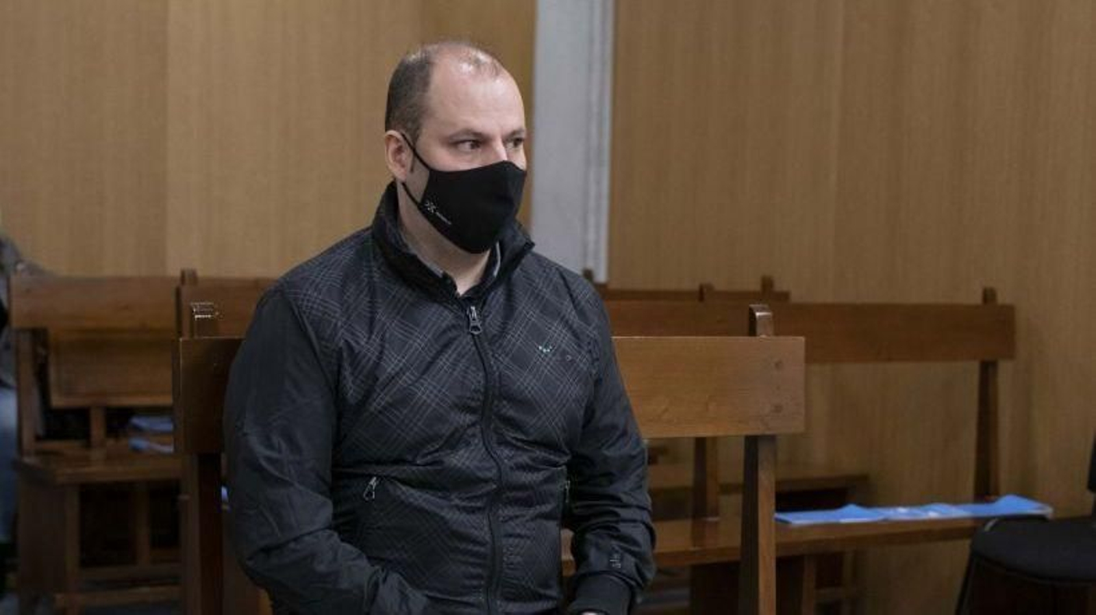 Santiago B.R., en el juicio celebrado en Ourense.