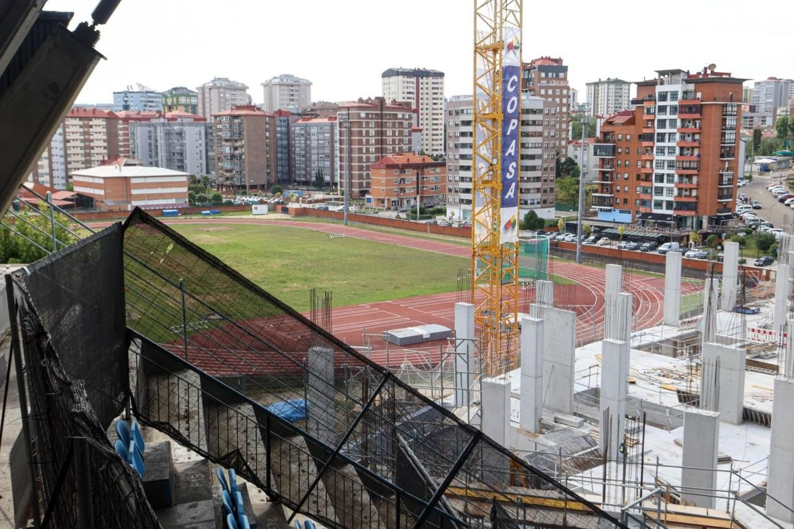 Galería | La nueva grada de Gol de Balaídos toma altura