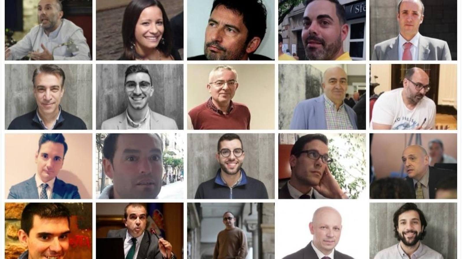 Equipo de gobierno de Gonzalo Pérez Jácome en el Concello de Ourense.