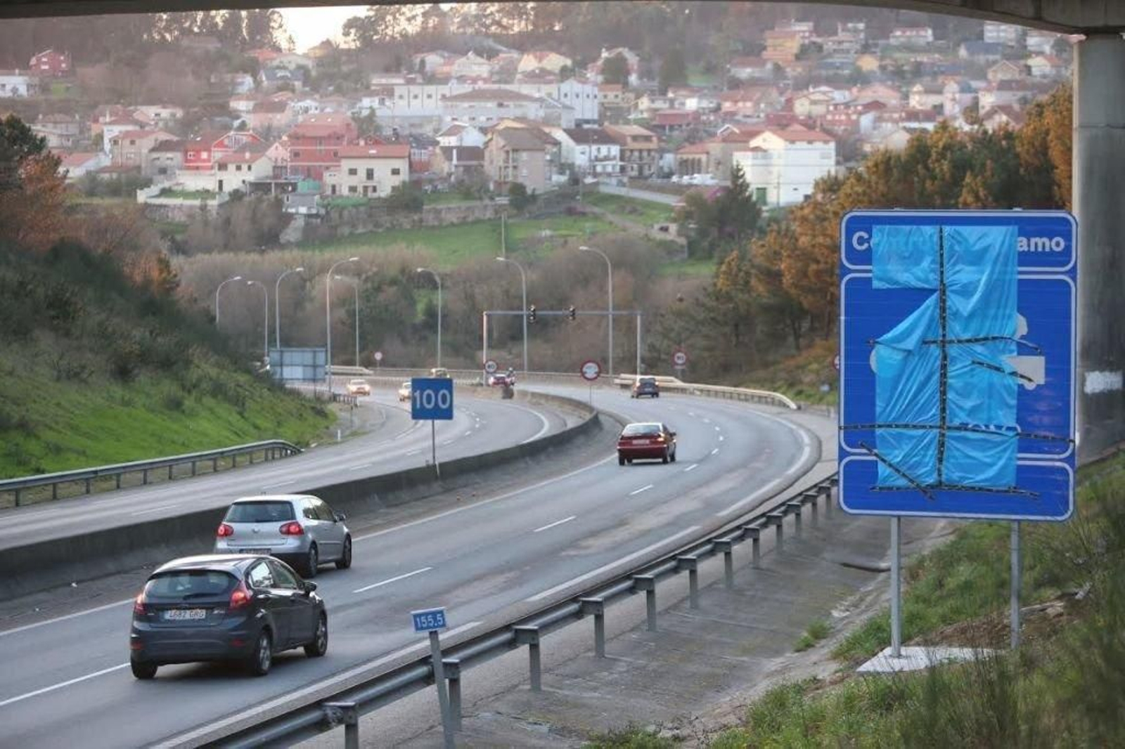 El primer radar de tramo, a punto de llegar a Vigo