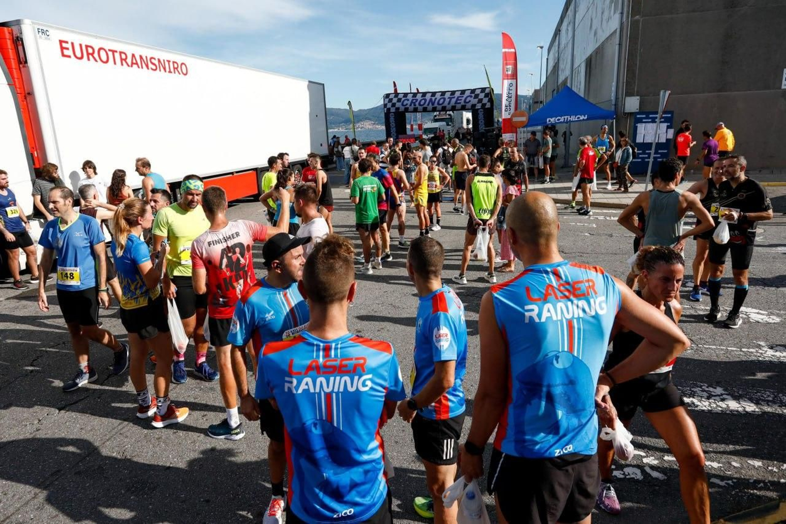 Popular carrera de 10km de O Berbés. // Jorge Santomé