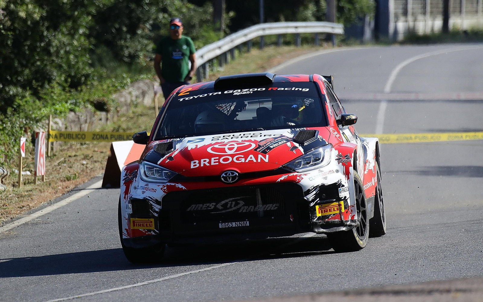 Galería | El tramo de Taboadela marca el inicio del segundo día del Rally de Ourense 2026, en fotos