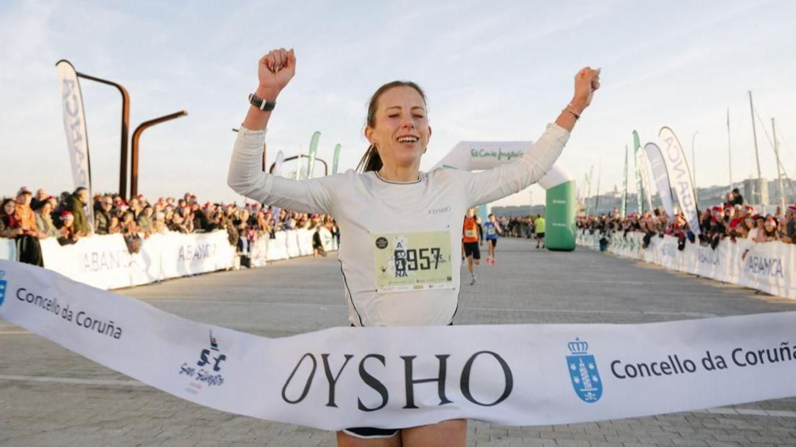 Uxía Pérez Bugarín se impuso en la San Silvestre de A Coruña.