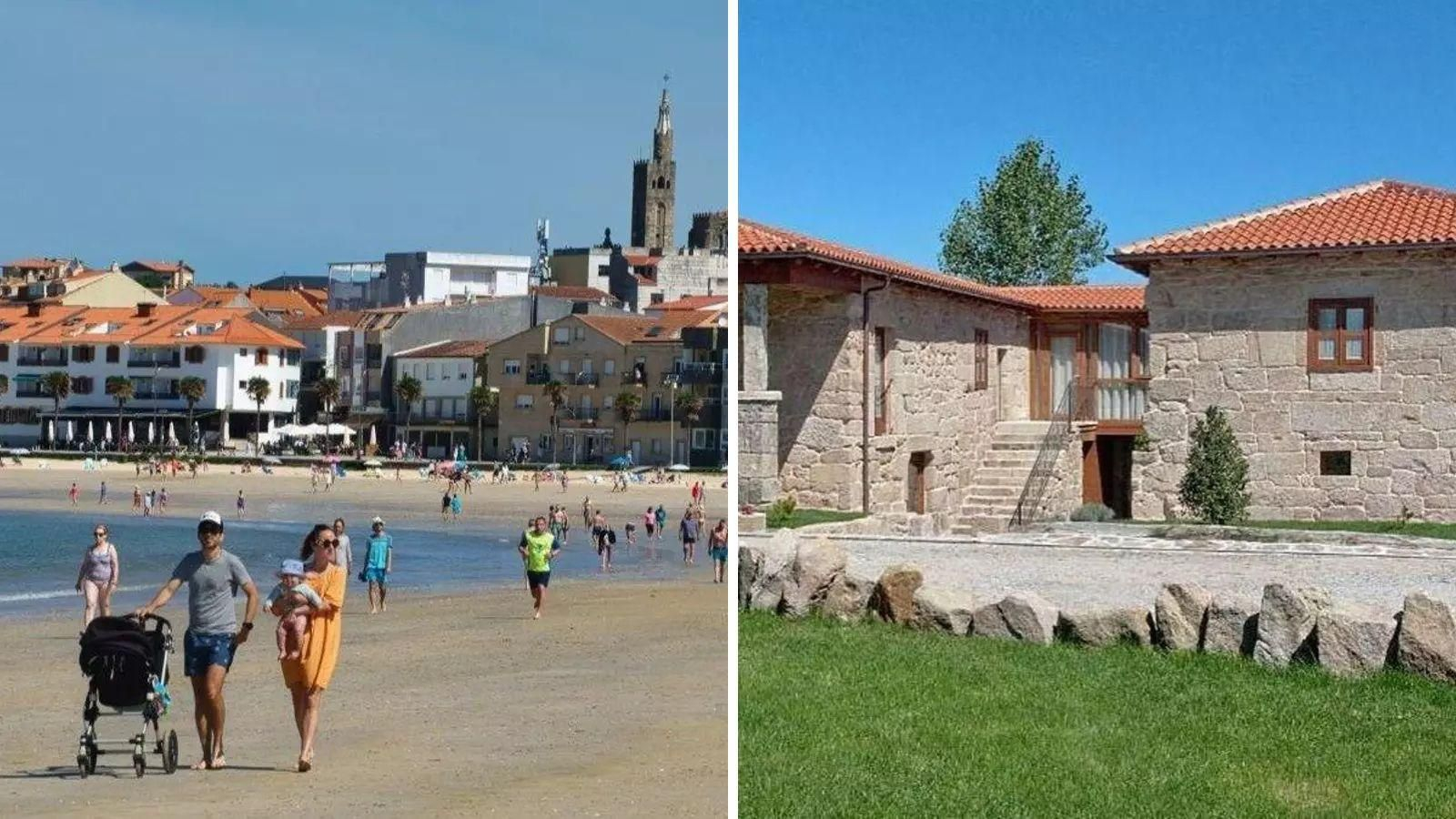 Playa o pueblo, las opciones de segunda vivienda para los ourensanos.