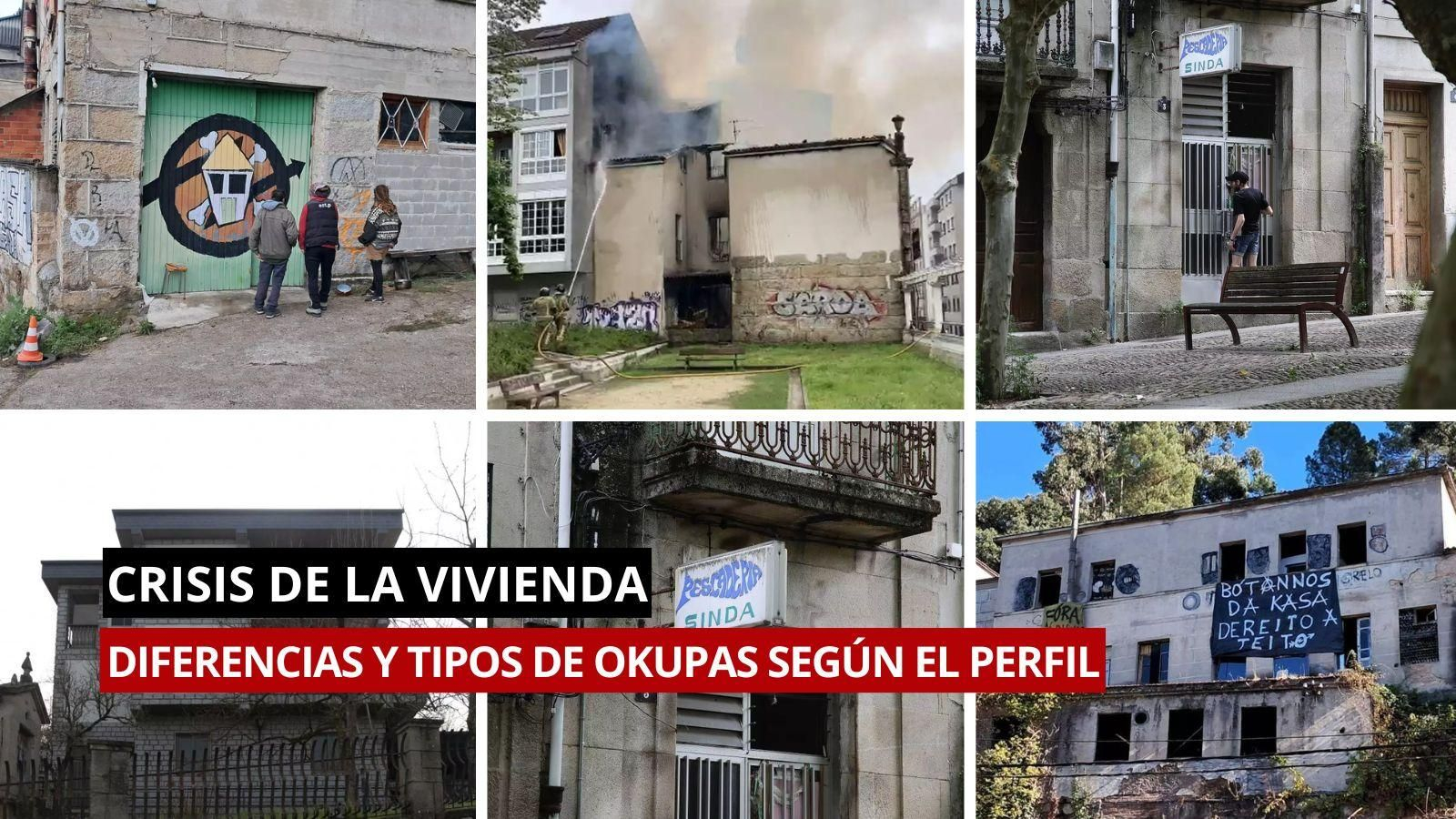 Estos son los distintos tipos de okupas qué diferencia a unos de otros en un contexto marcado por la crisis de la vivienda en España.
