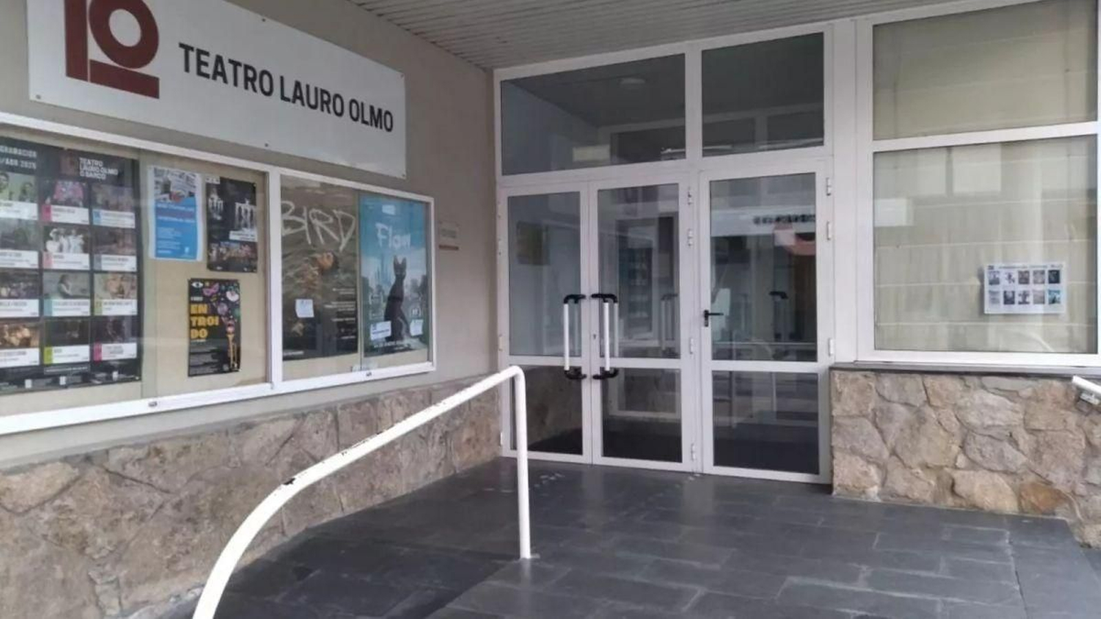 El teatro Lauro Olmo en O Barco de Valdeorras.