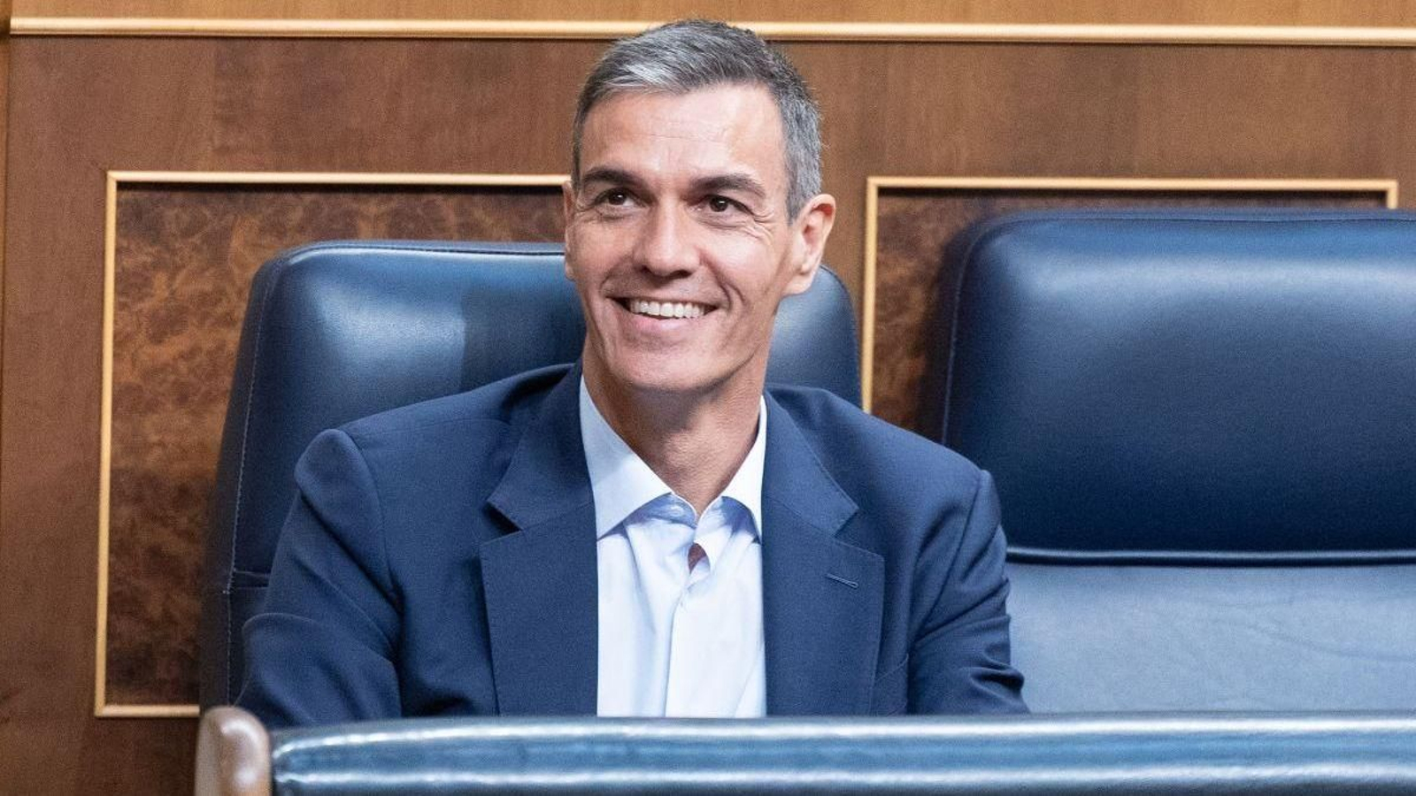 El presidente del Gobierno, Pedro Sánchez, durante una sesión plenaria en el Congreso de los Diputados.