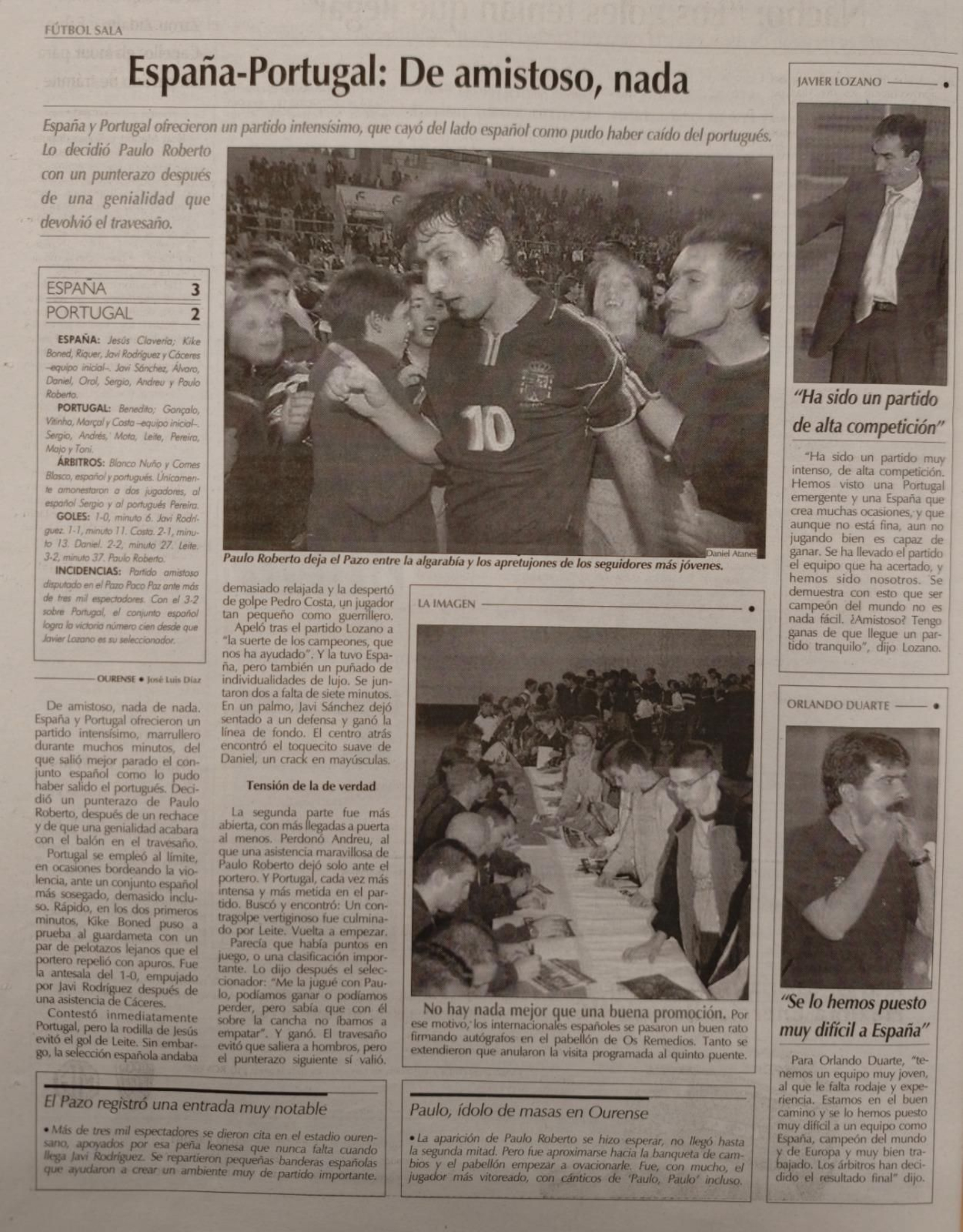26 octubre de 2001.
