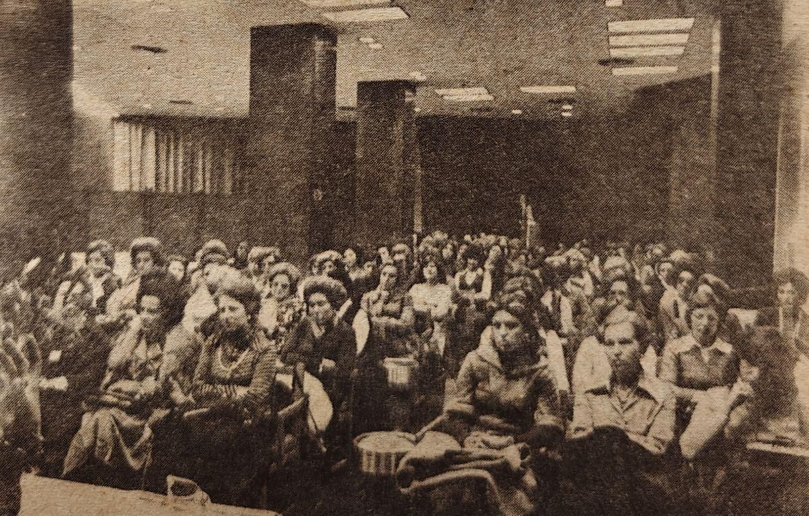 Imagen de las asistentes a la charla.