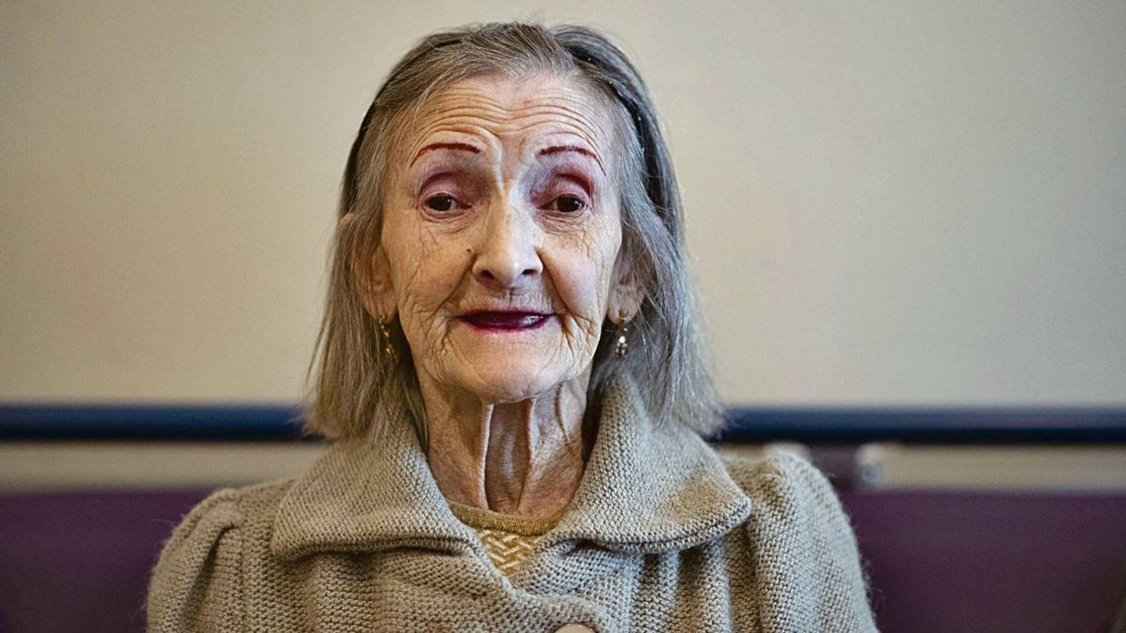 María Luz Romero de 83 anos.