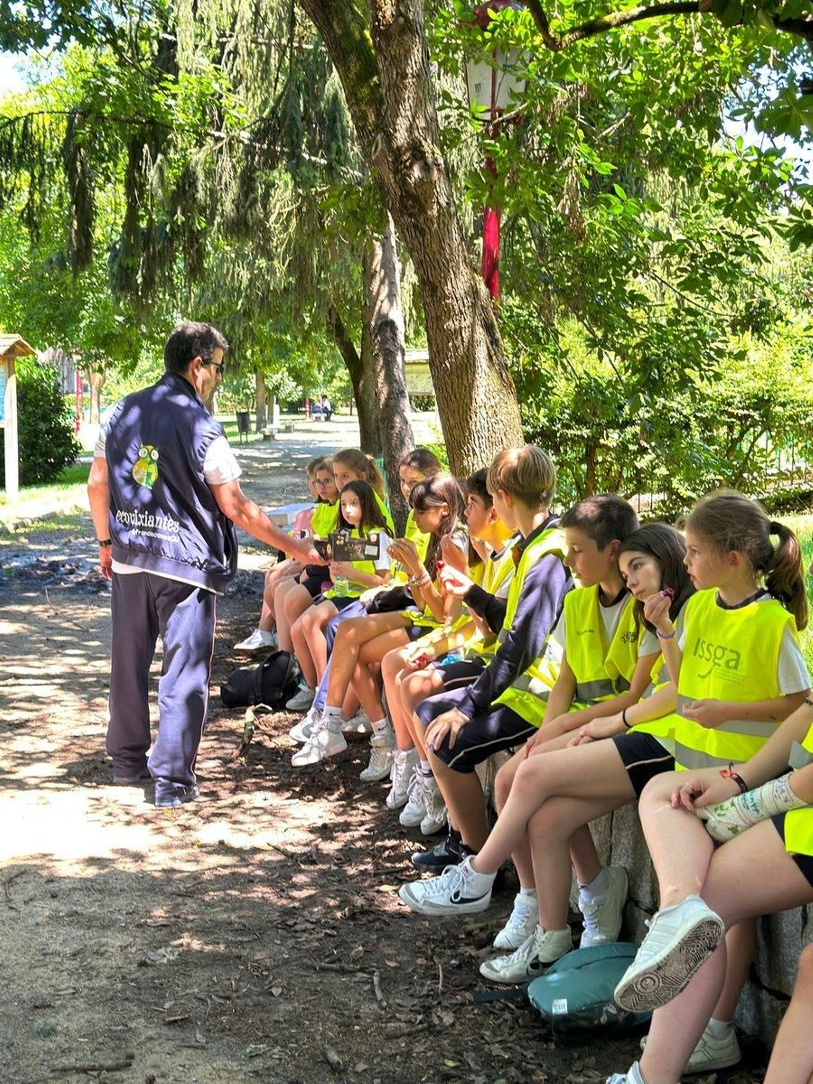 Jornada de ornitología de Ecovigilantes.