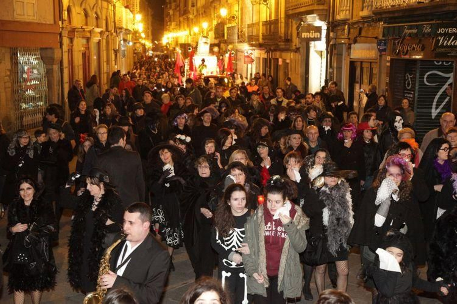 Entierro de la Sardina en Ourense y Barbadás