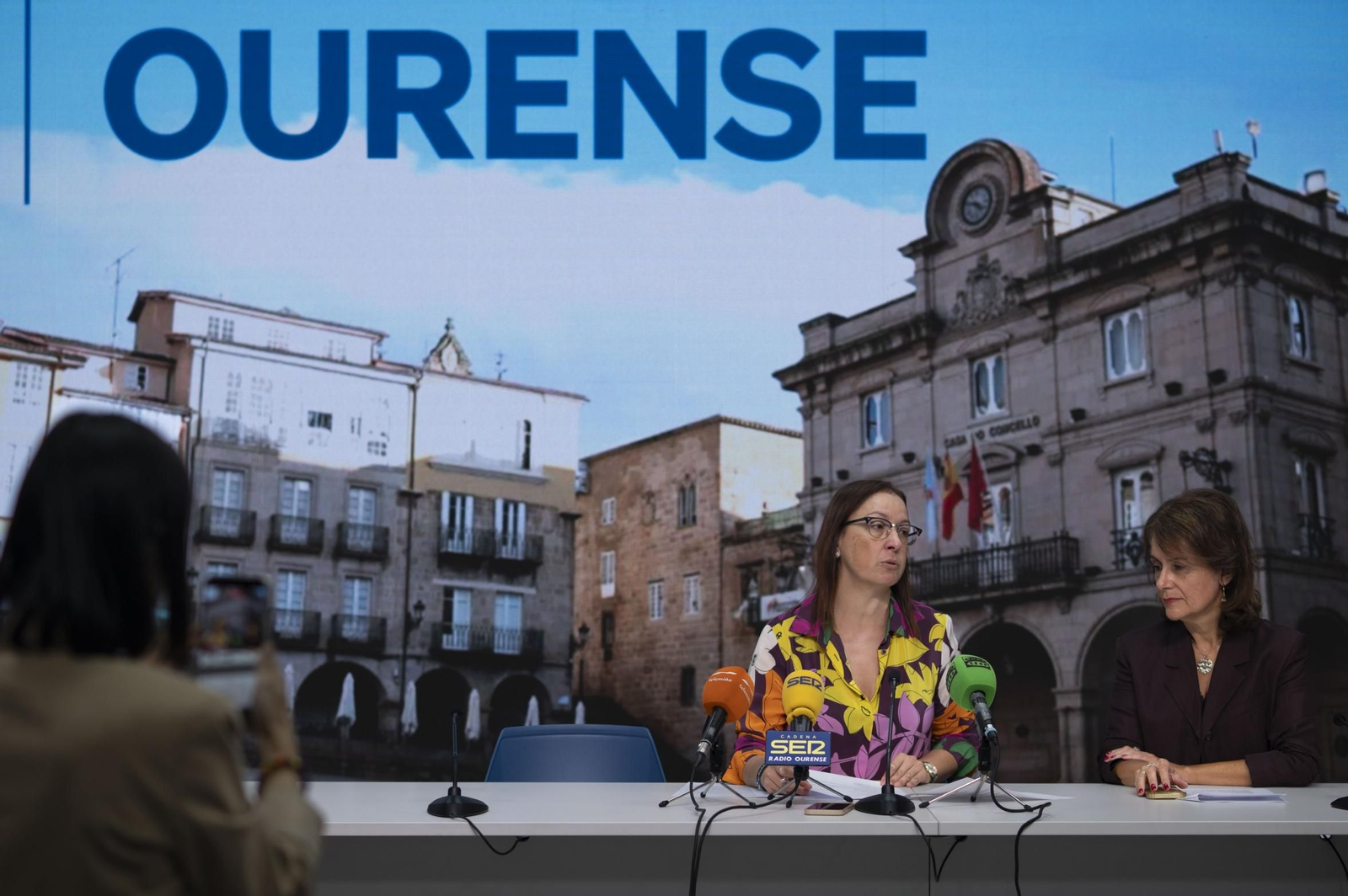 Ana Méndez e Inmaculada Moreiras.