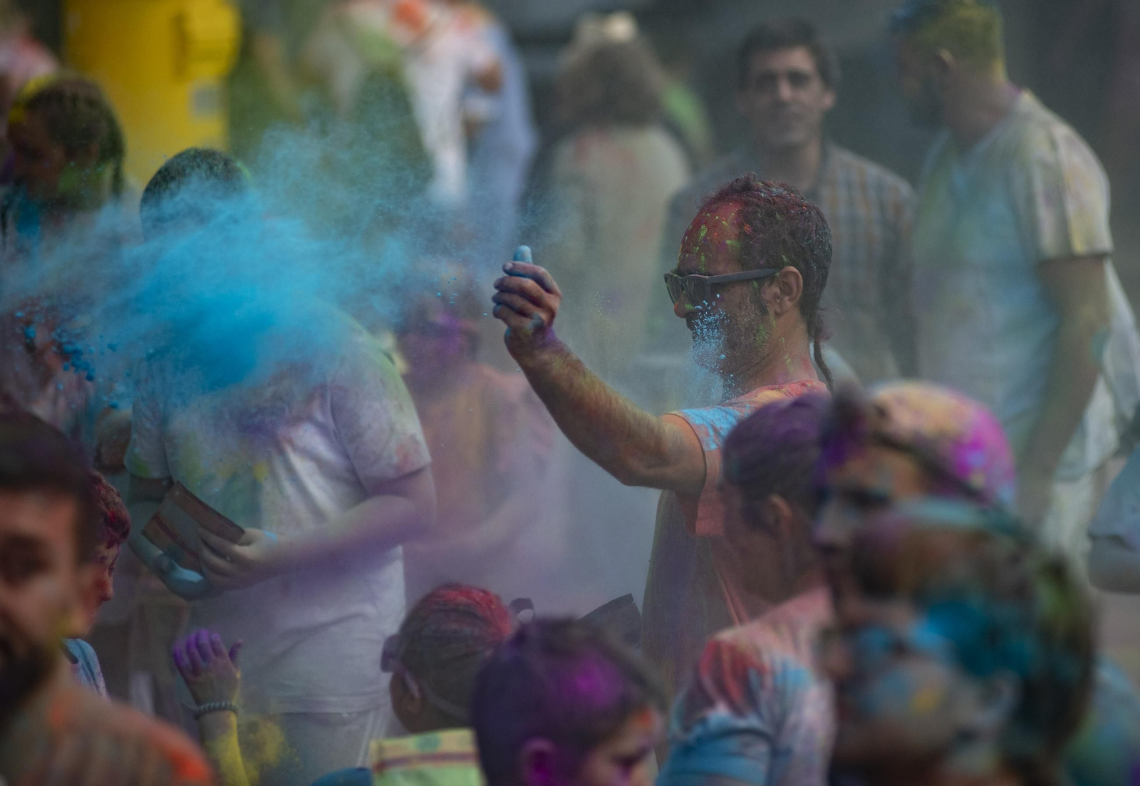 Galería | La fiesta de colores en Xinzo en imágenes