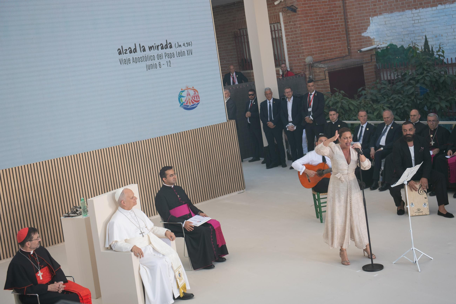 Galería | La primera jornada de la visita del papa León XIV a Madrid