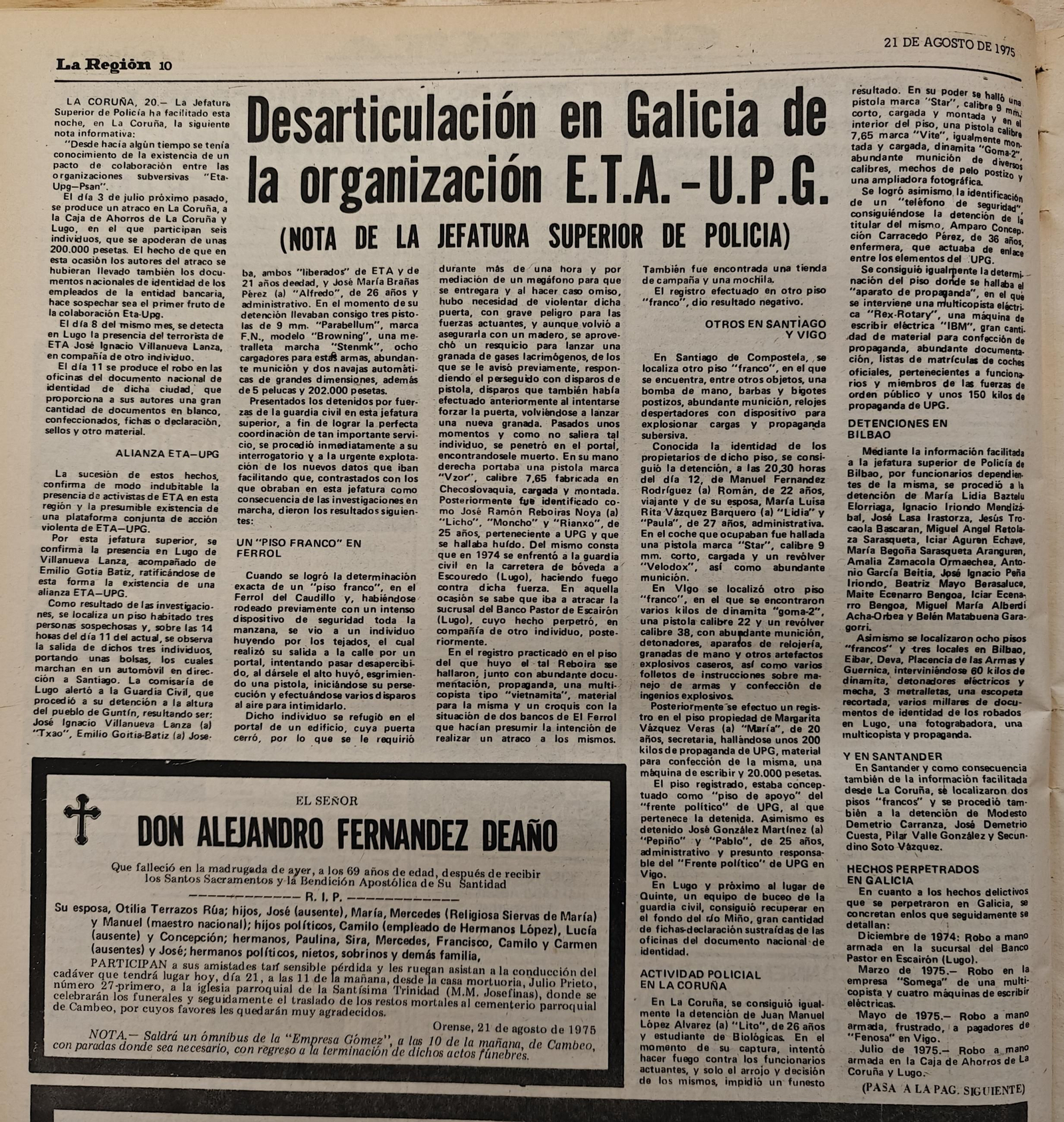Noticia 1975