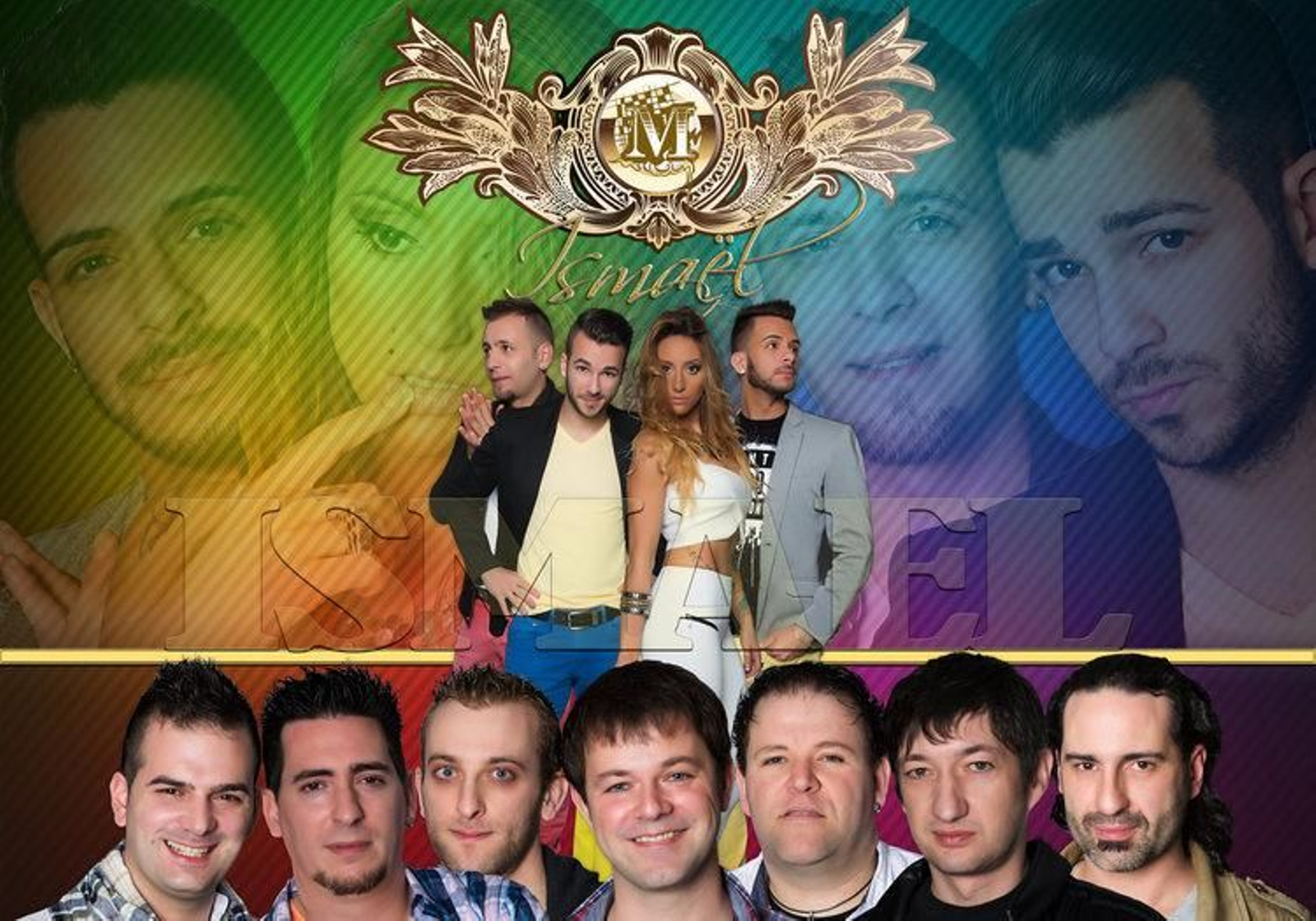 Once artistas en escena y un técnico entre bastidores conforman la orquesta Ismael