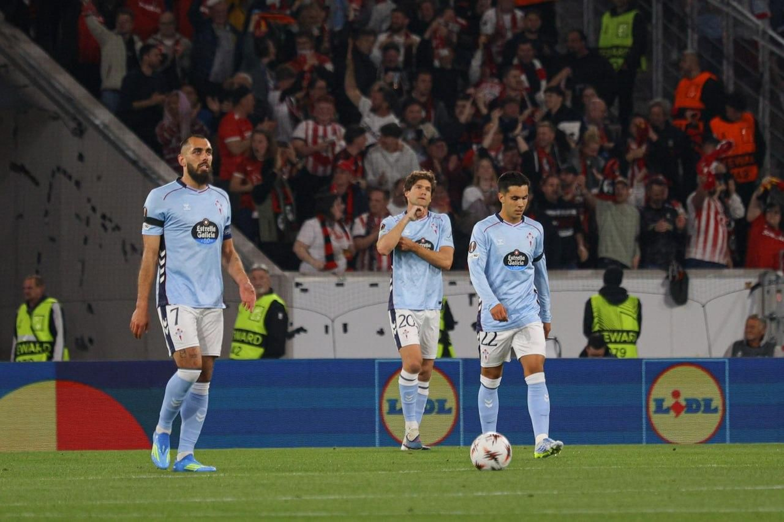 Galería | Noche amarga del Celta en Friburgo