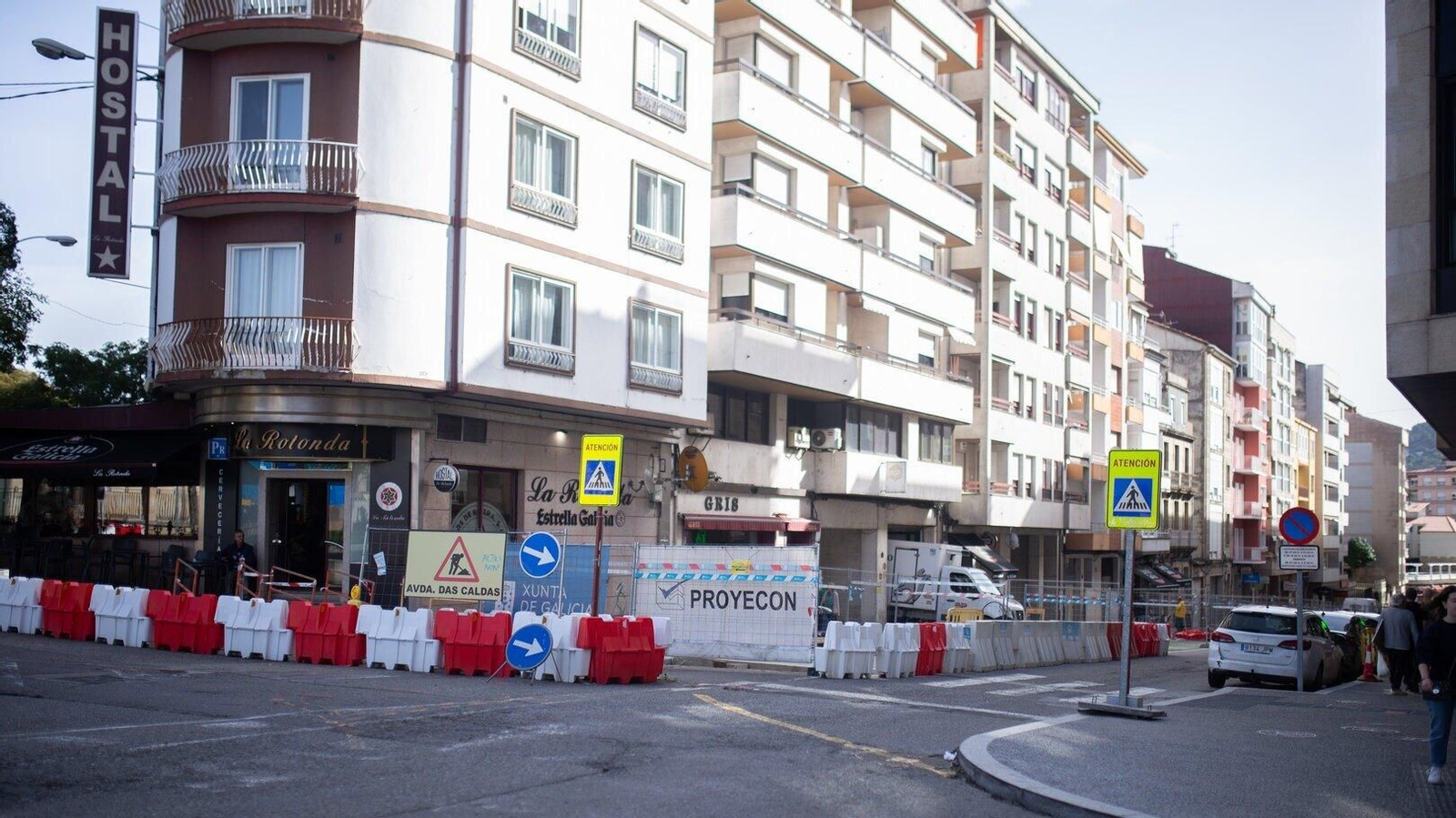 Obras en Ourense. (Fotos: Sandra Iglesias)