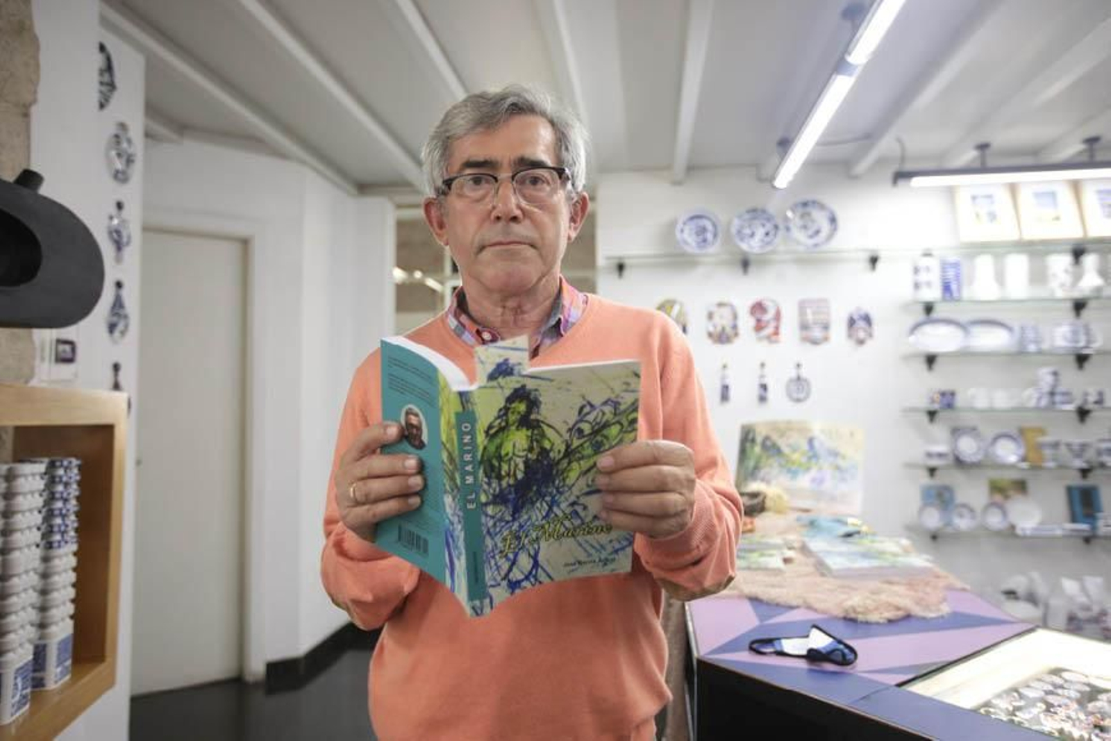 José García Juncal presentou o seu primeiro libro en Vigo.