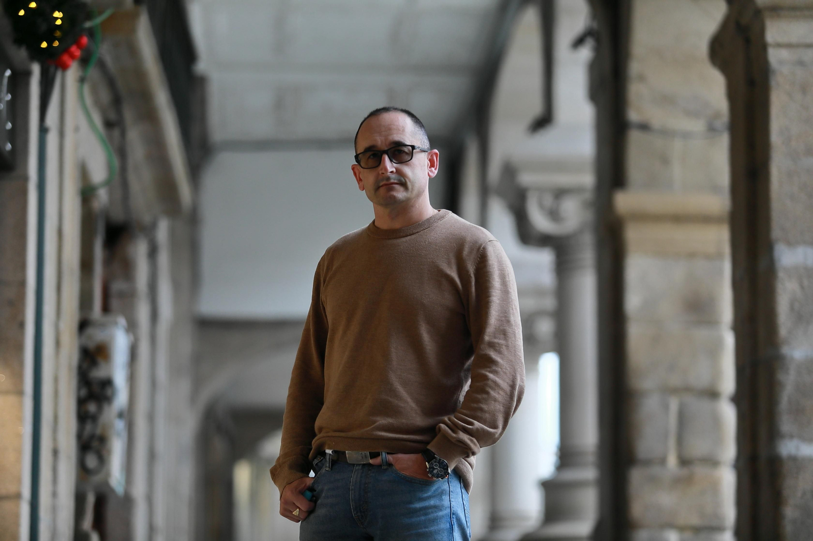 Telmo Ucha, edil no adscrito del gobierno de Gonzalo Pérez Jácome. (FOTO: JOSÉ PAZ)