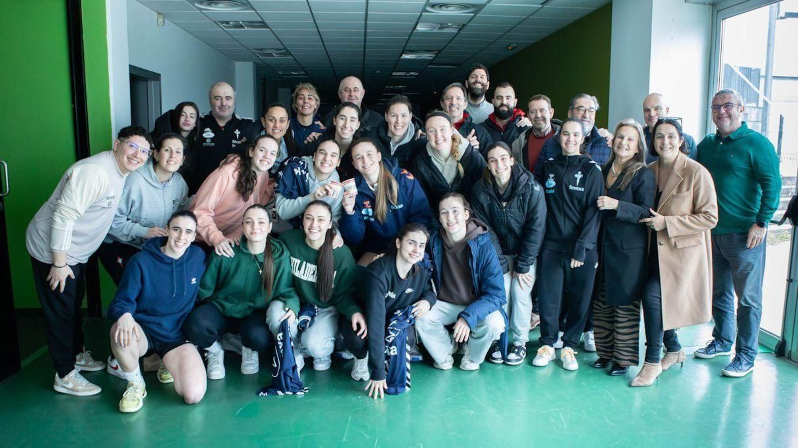 El Celta Femxa Zorka celebró ayer un acto de Navidad, con discursos de sus dirigentes.