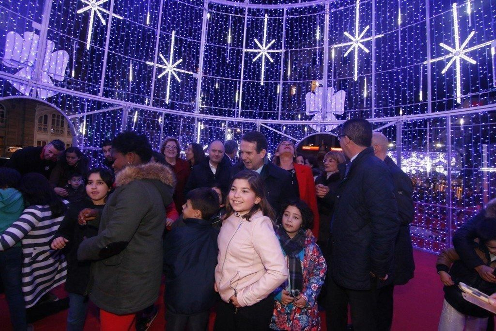 Encendido de las luces de Navidad Foto JV Landín 140