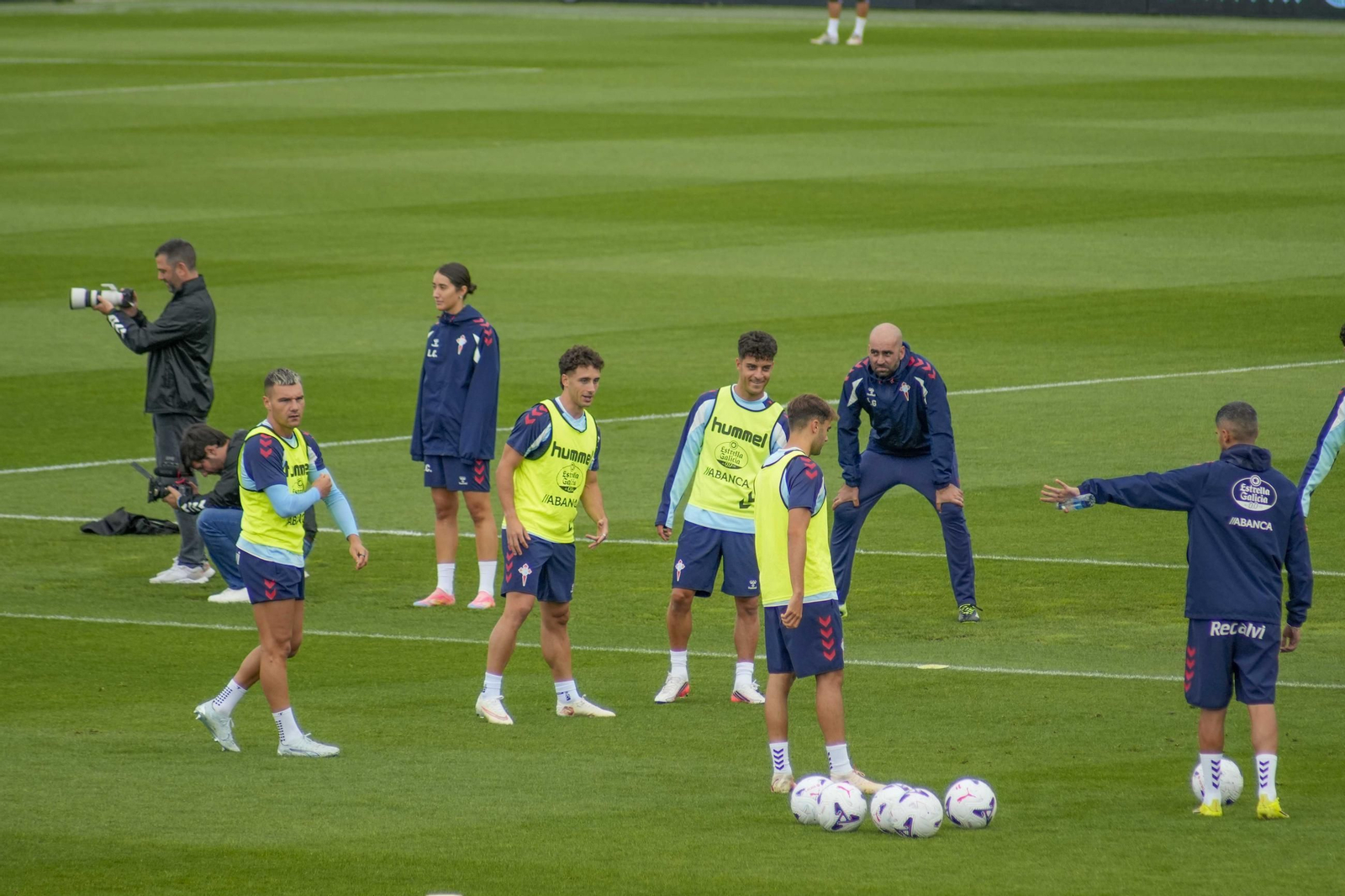 Galería | El Celta prepara su duelo ante Osasuna con Driouech ya incorporado