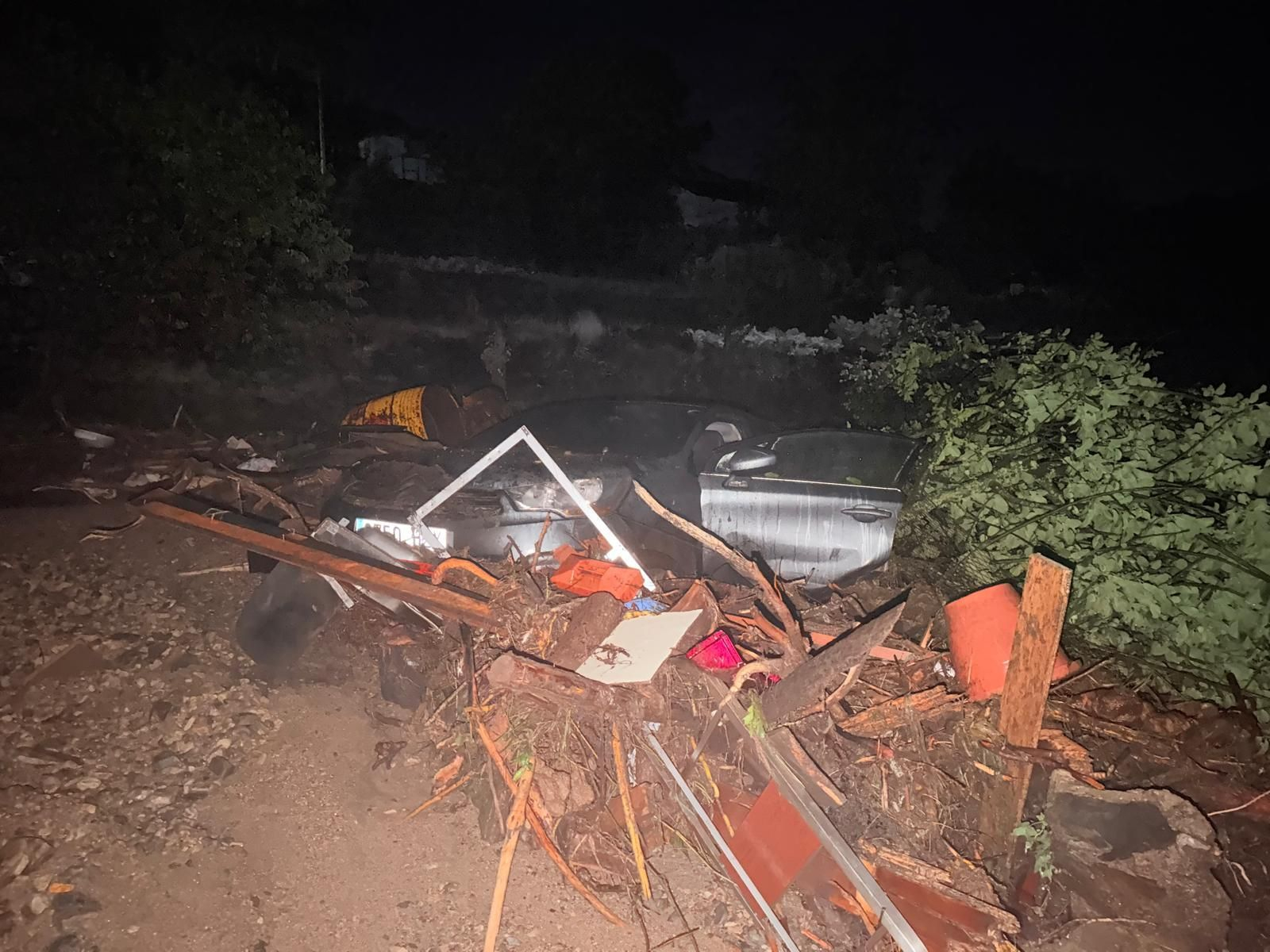 Galería | A Bouza, en Viana, zona cero de la destrucción en la provincia de Ourense por las lluvias torrenciales