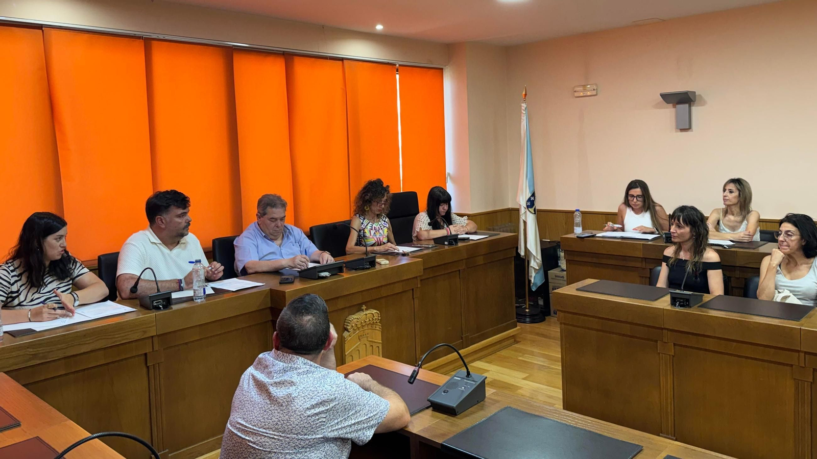 Pleno extraordinario de Verín celebrado este martes.