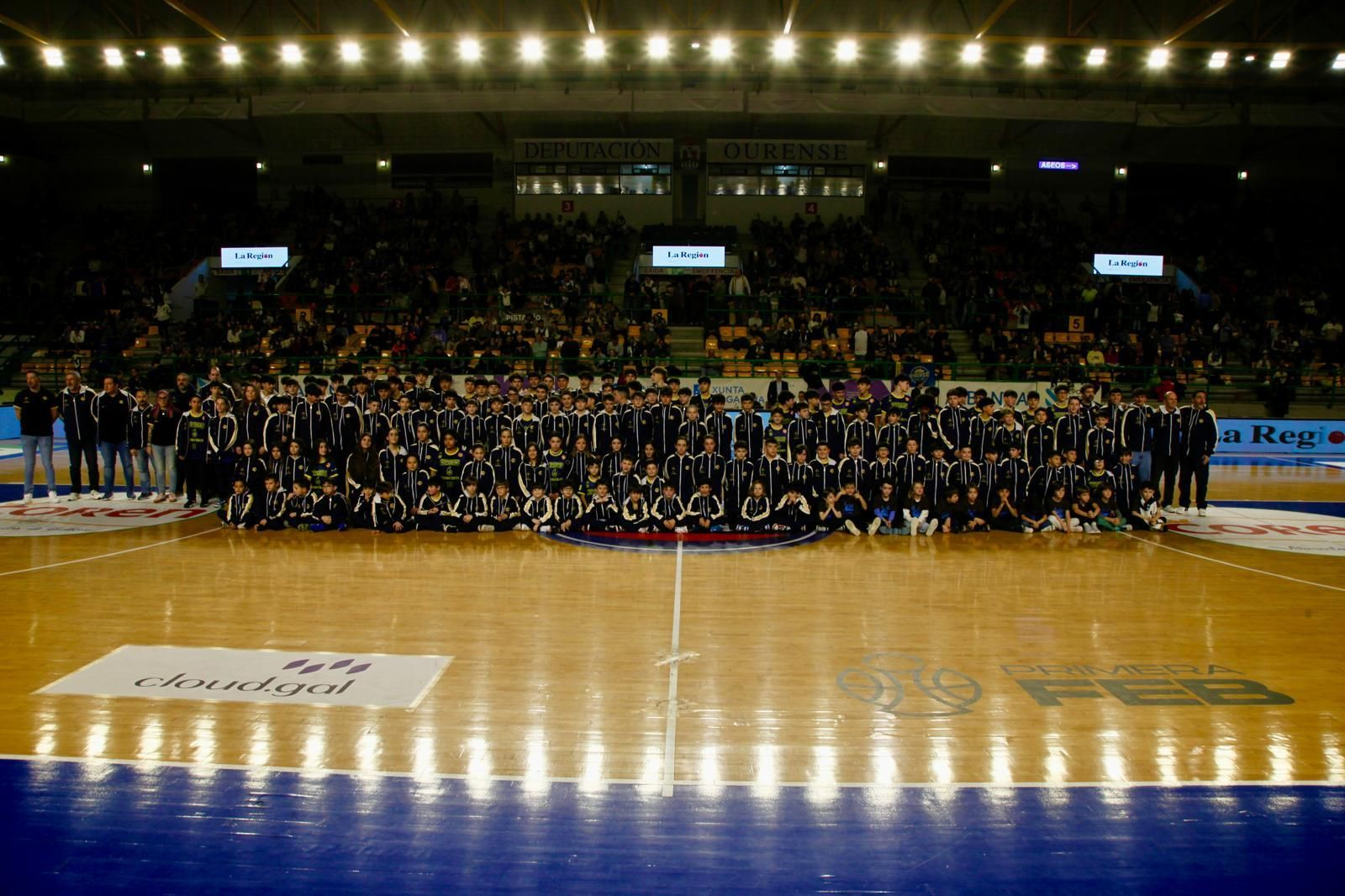 Galería | Tarde de baloncesto y derbi gallego en el Pazo, en imágenes